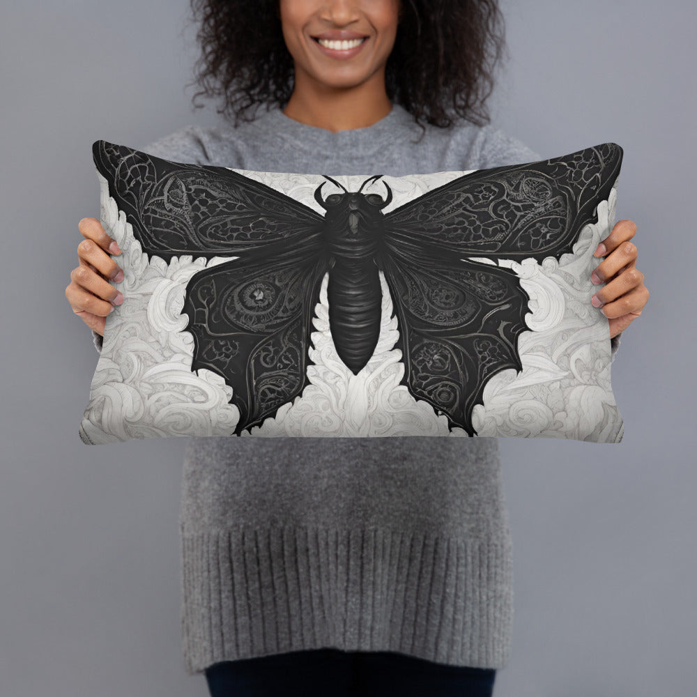 MOTH TO FLAME PILLOW