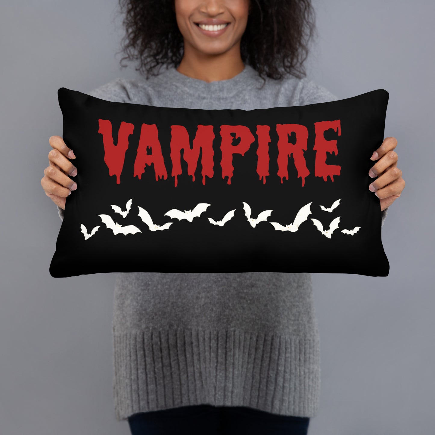 VAMPIRE ACCENT PILLOW
