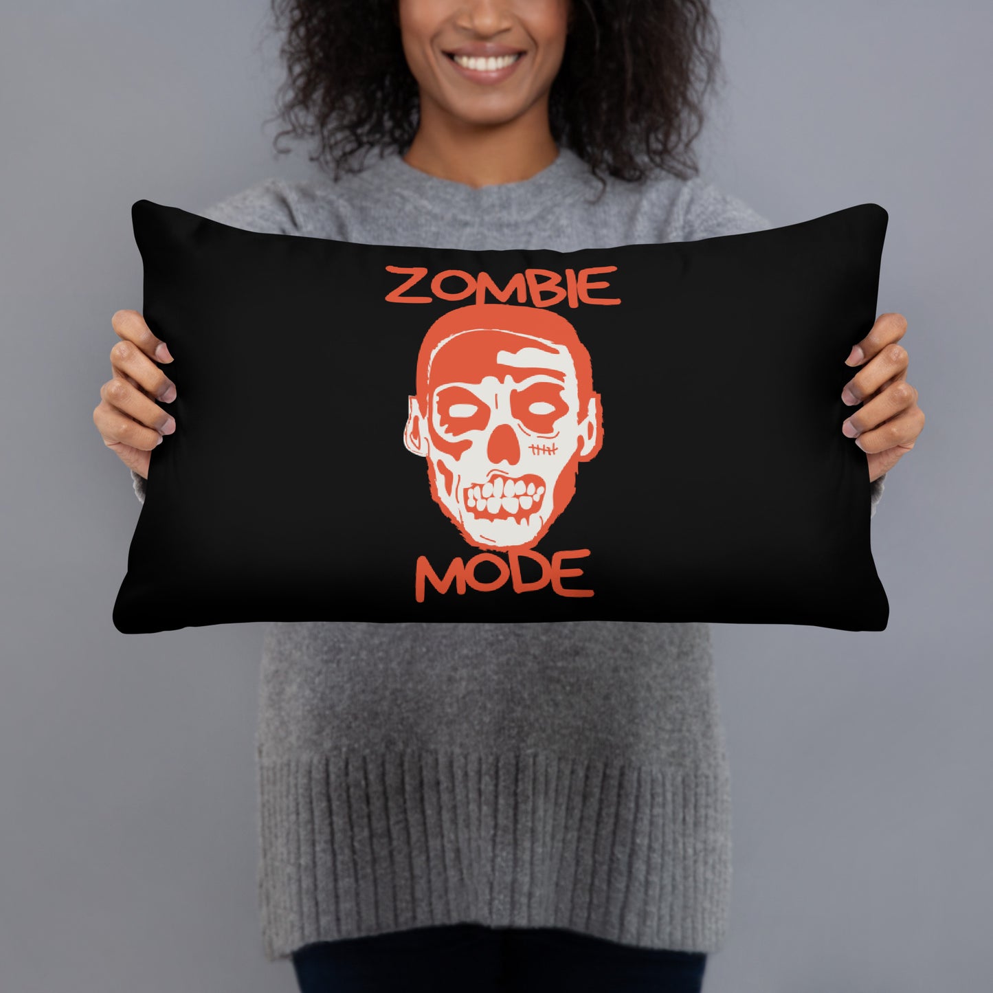ZOMBIE MODE ACCENT PILLOW