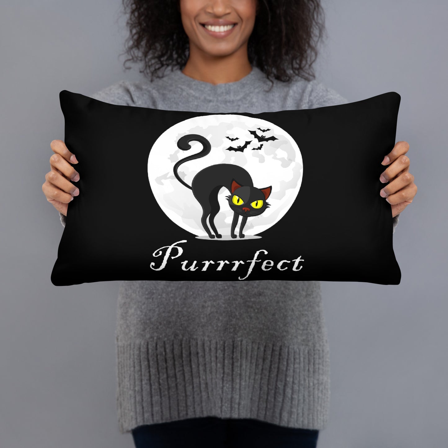 PURRRFECT ACCENT PILLOW