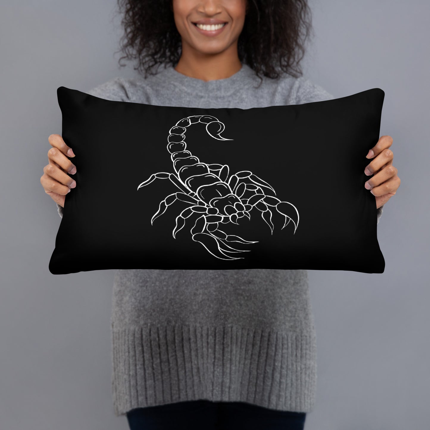 SCORPION ACCENT PILLOW