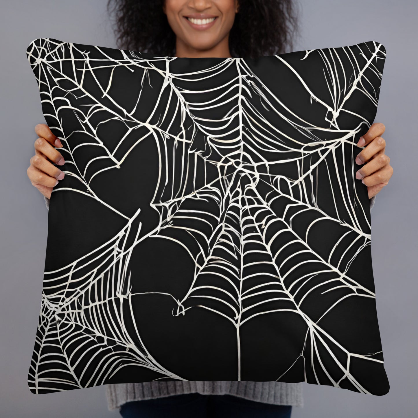 WEB OF LIES PILLOW