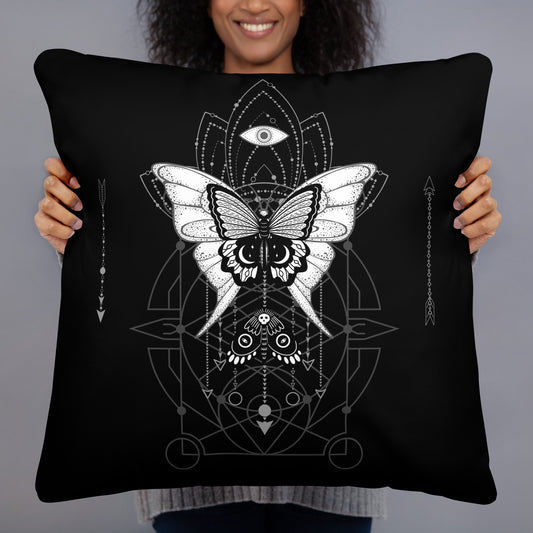 MOTH ACCENT PILLOW