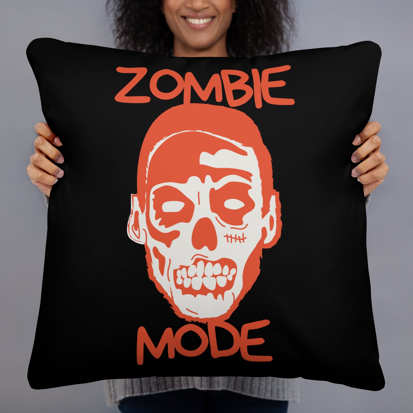 ZOMBIE MODE ACCENT PILLOW