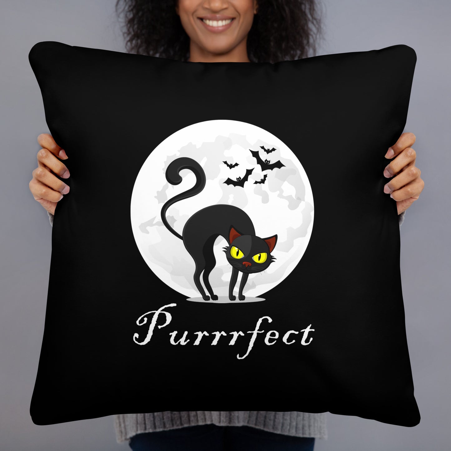 PURRRFECT ACCENT PILLOW
