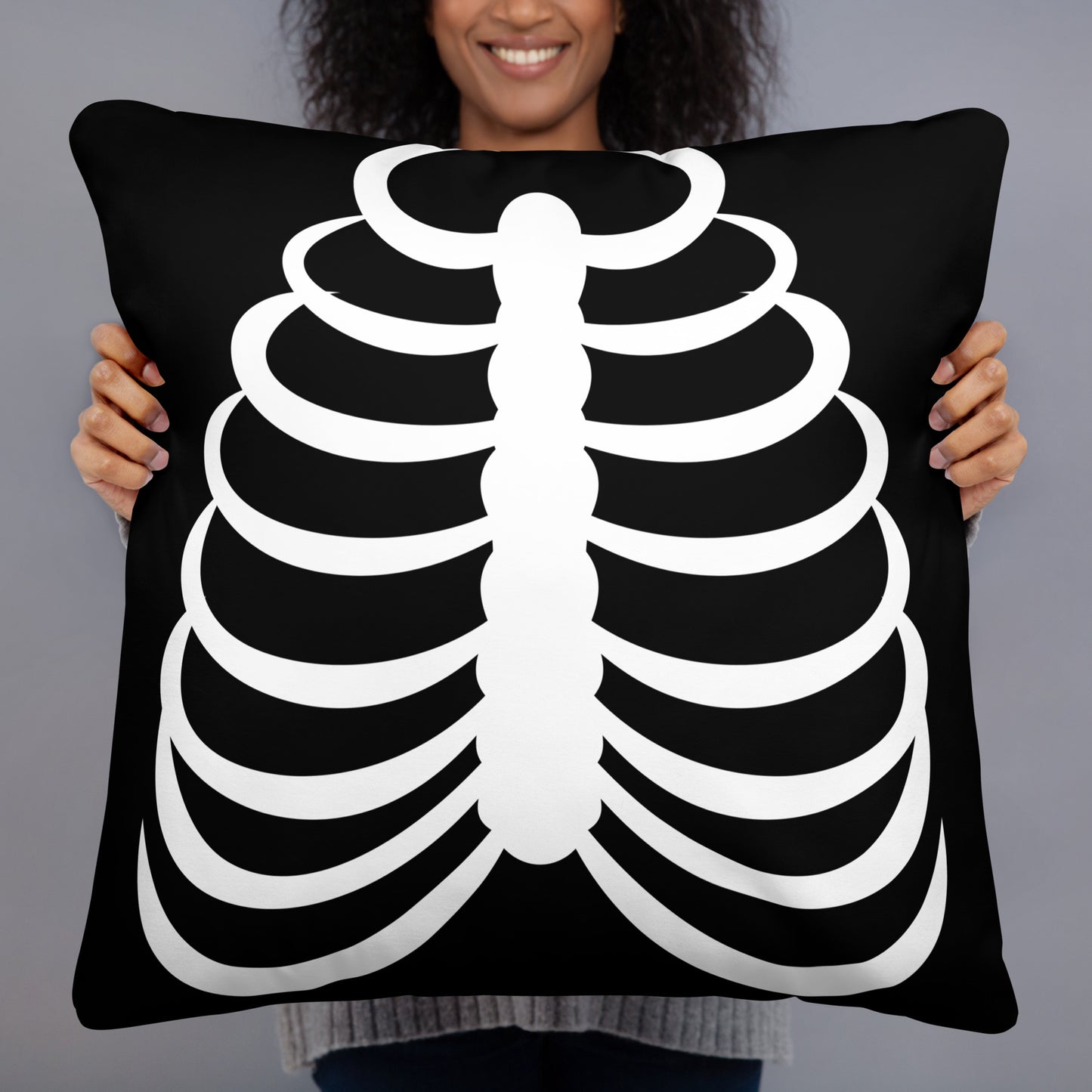 RIBS & SPINE ACCENT PILLOW