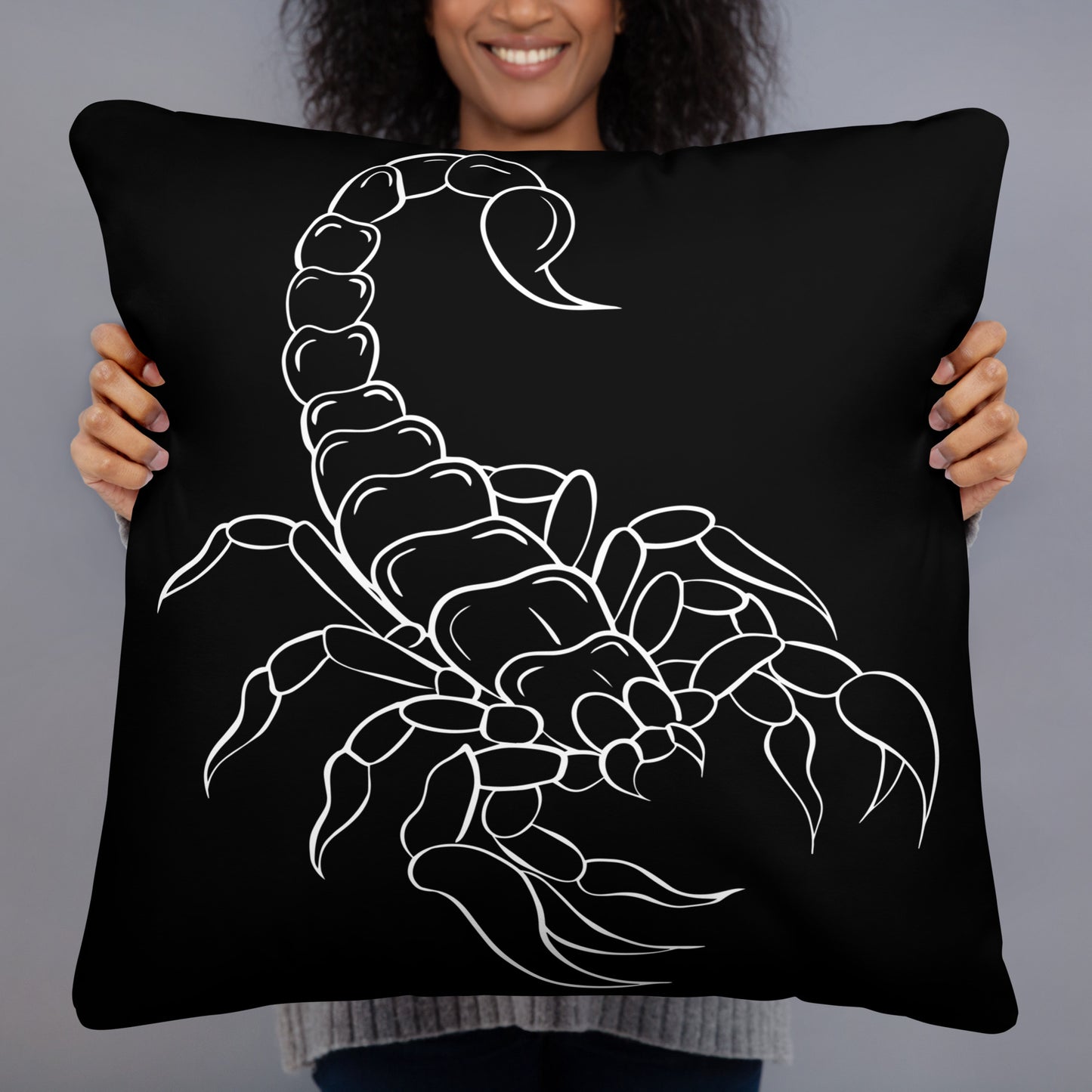 SCORPION ACCENT PILLOW