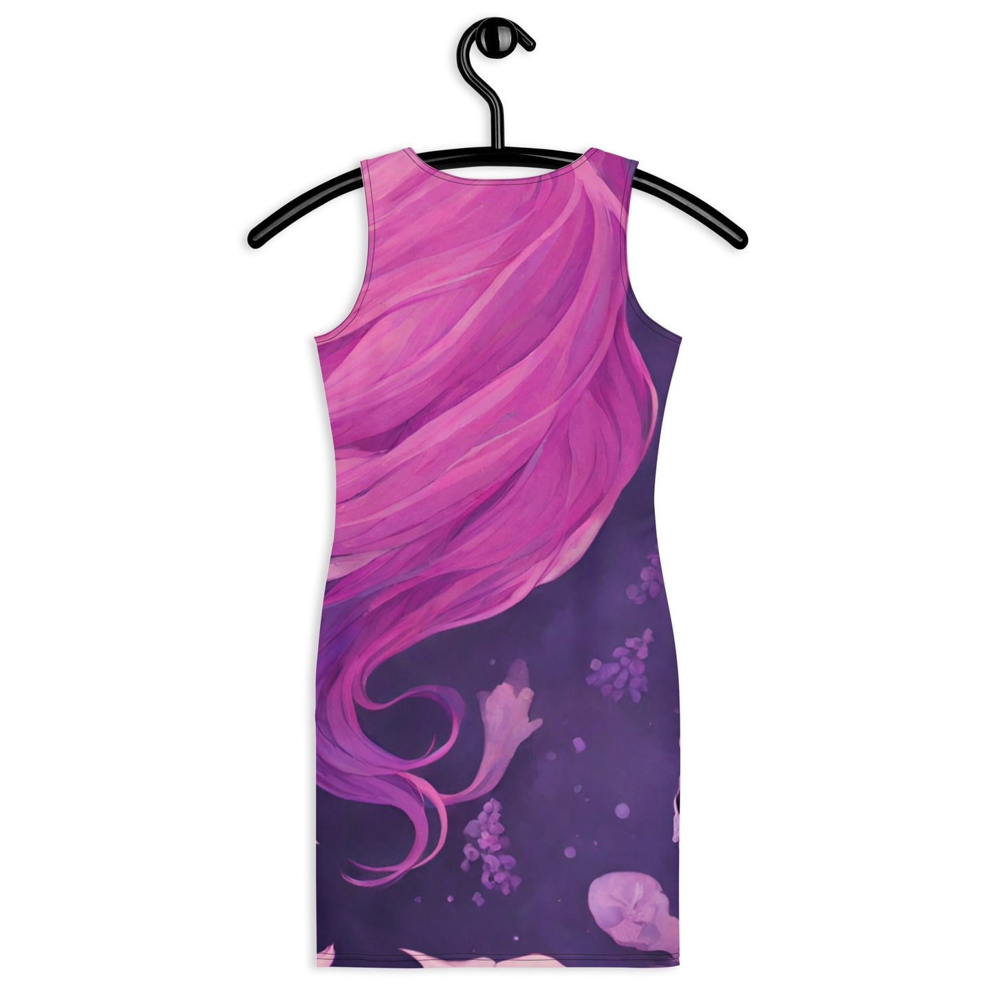 BENNETT'S PINK SKELETON FITTED DRESS