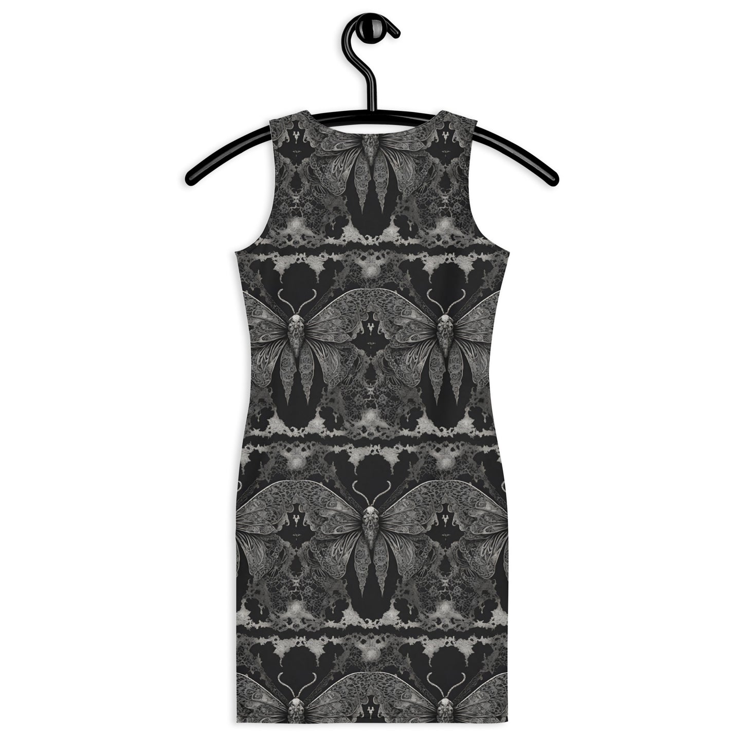 MOTH & LACE FITTED DRESS