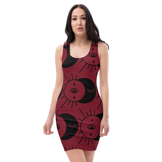 MYSTICAL FITTED DRESS