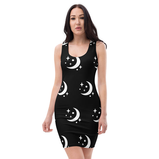 MOON FITTED DRESS