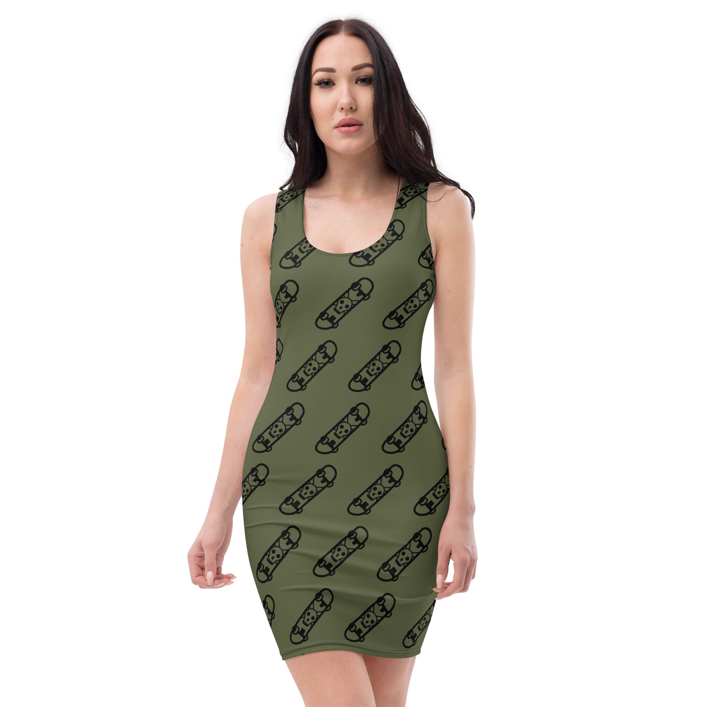 SKATEBOARD FITTED DRESS