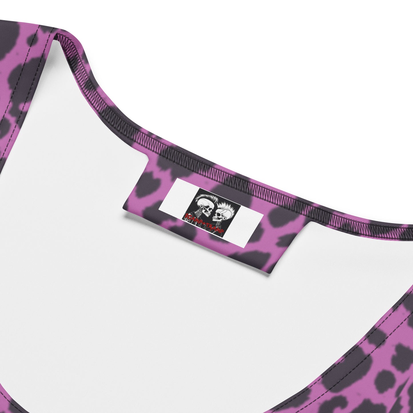 PINK LEOPARD FITTED DRESS