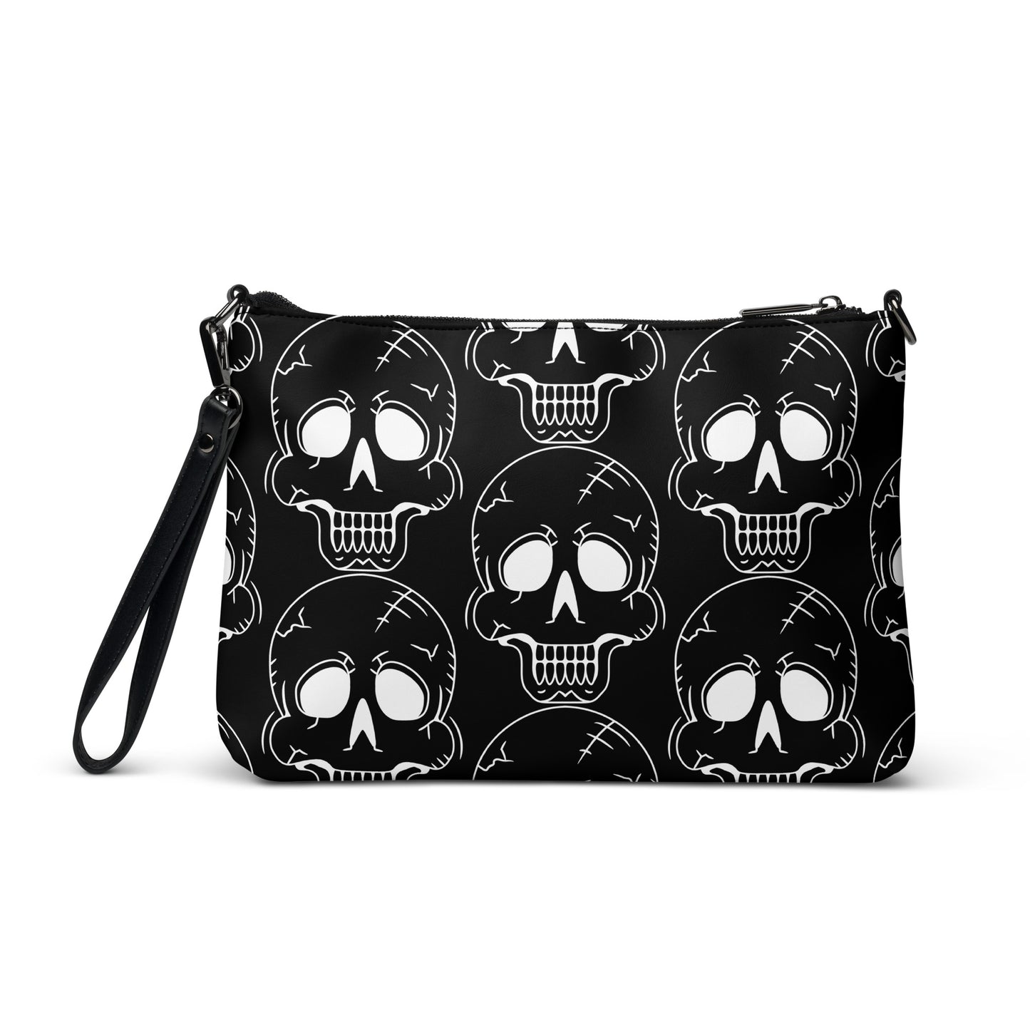 LAUGHING SKULL CROSSBODY BAG