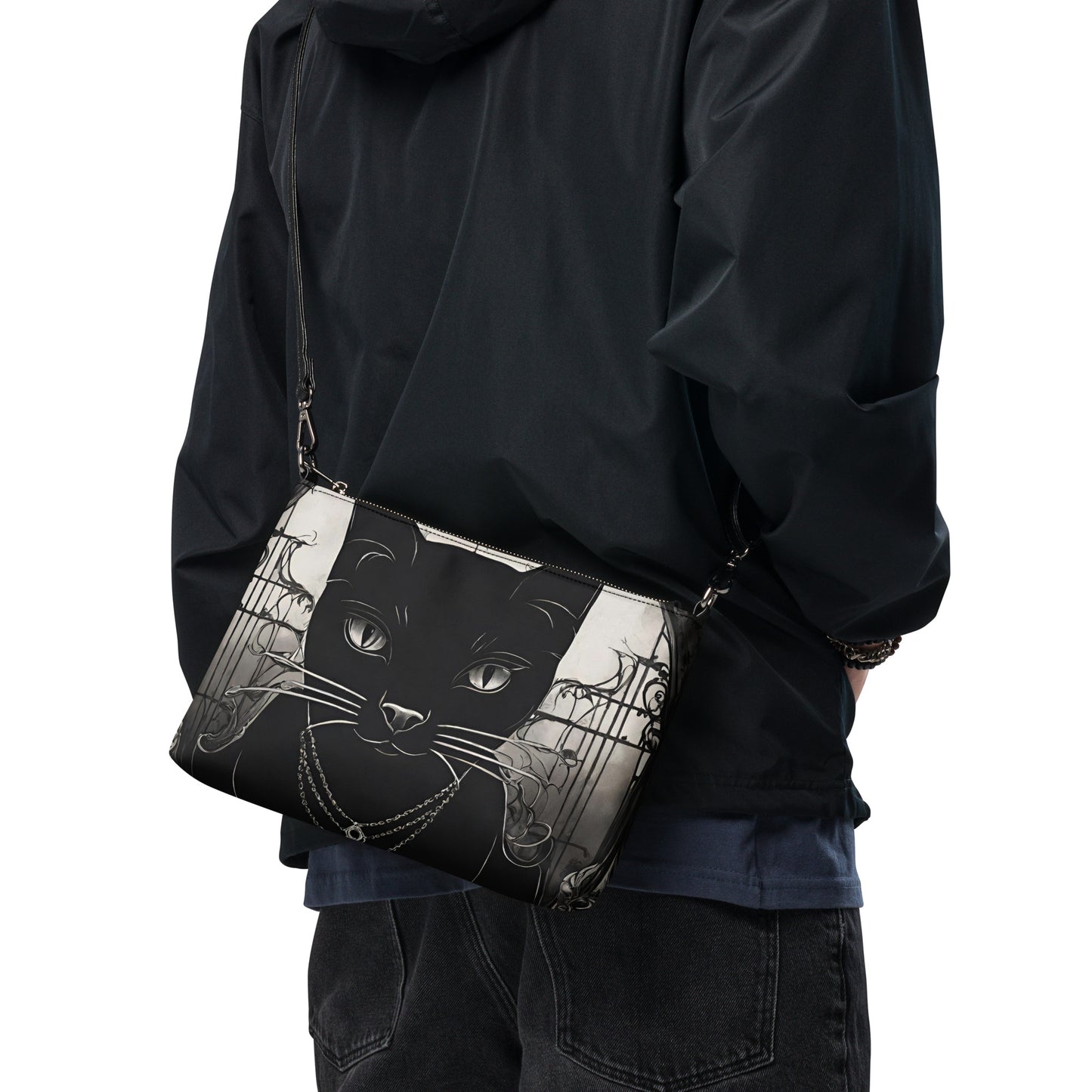 BLACK CAT FEVER CROSSBODY BAG