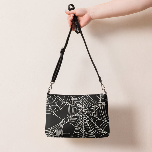 WEB OF LIES CROSSBODY BAG