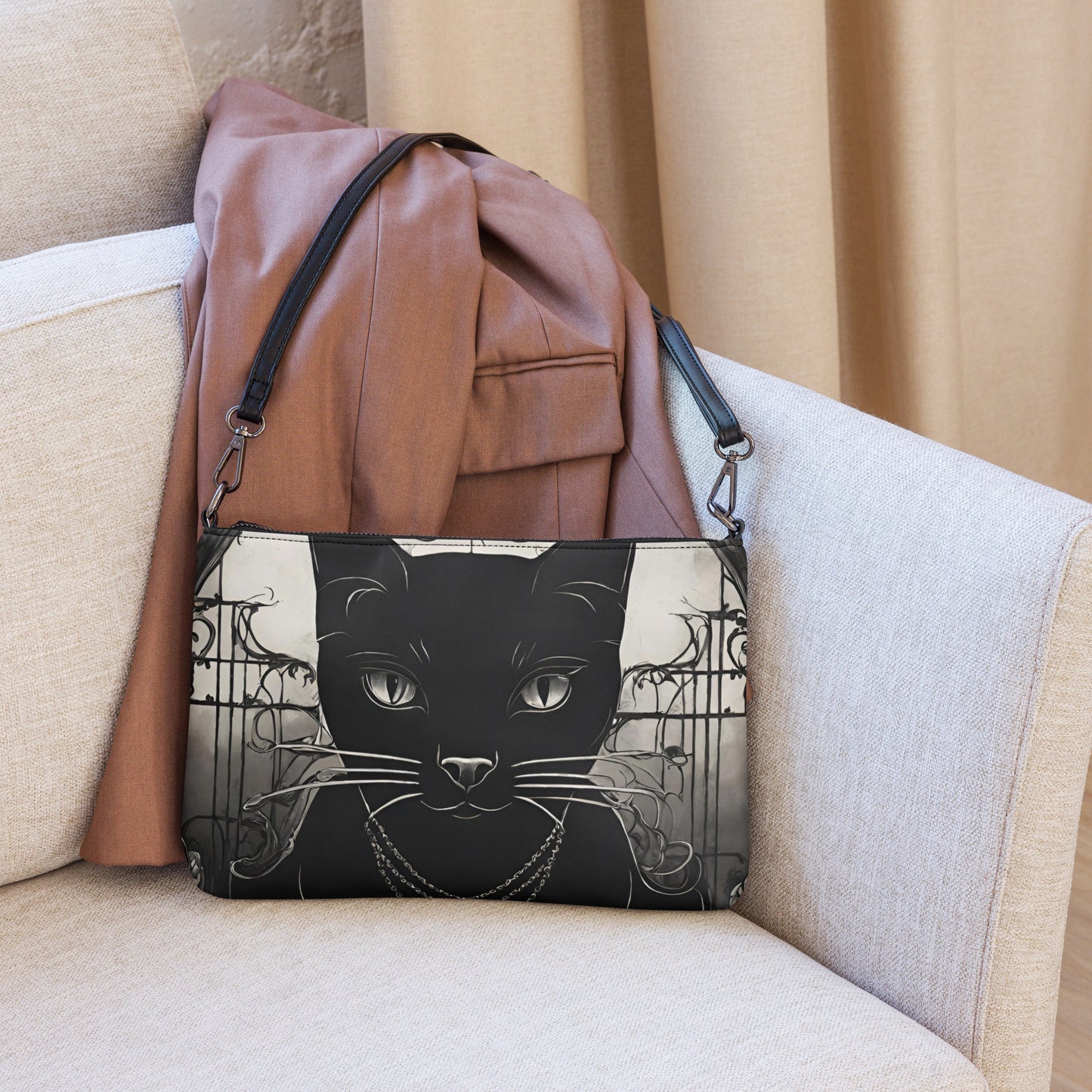 BLACK CAT FEVER CROSSBODY BAG