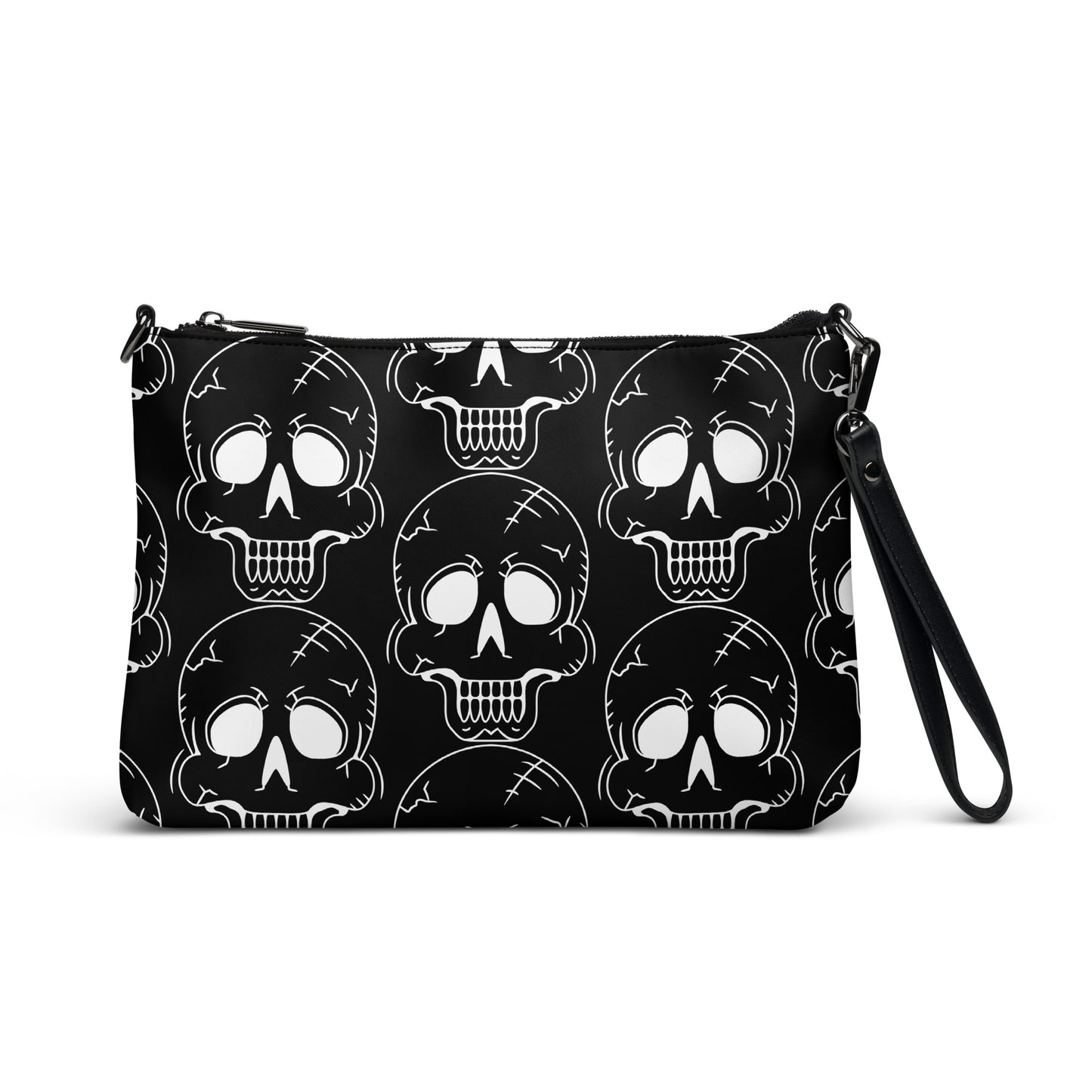 LAUGHING SKULL CROSSBODY BAG