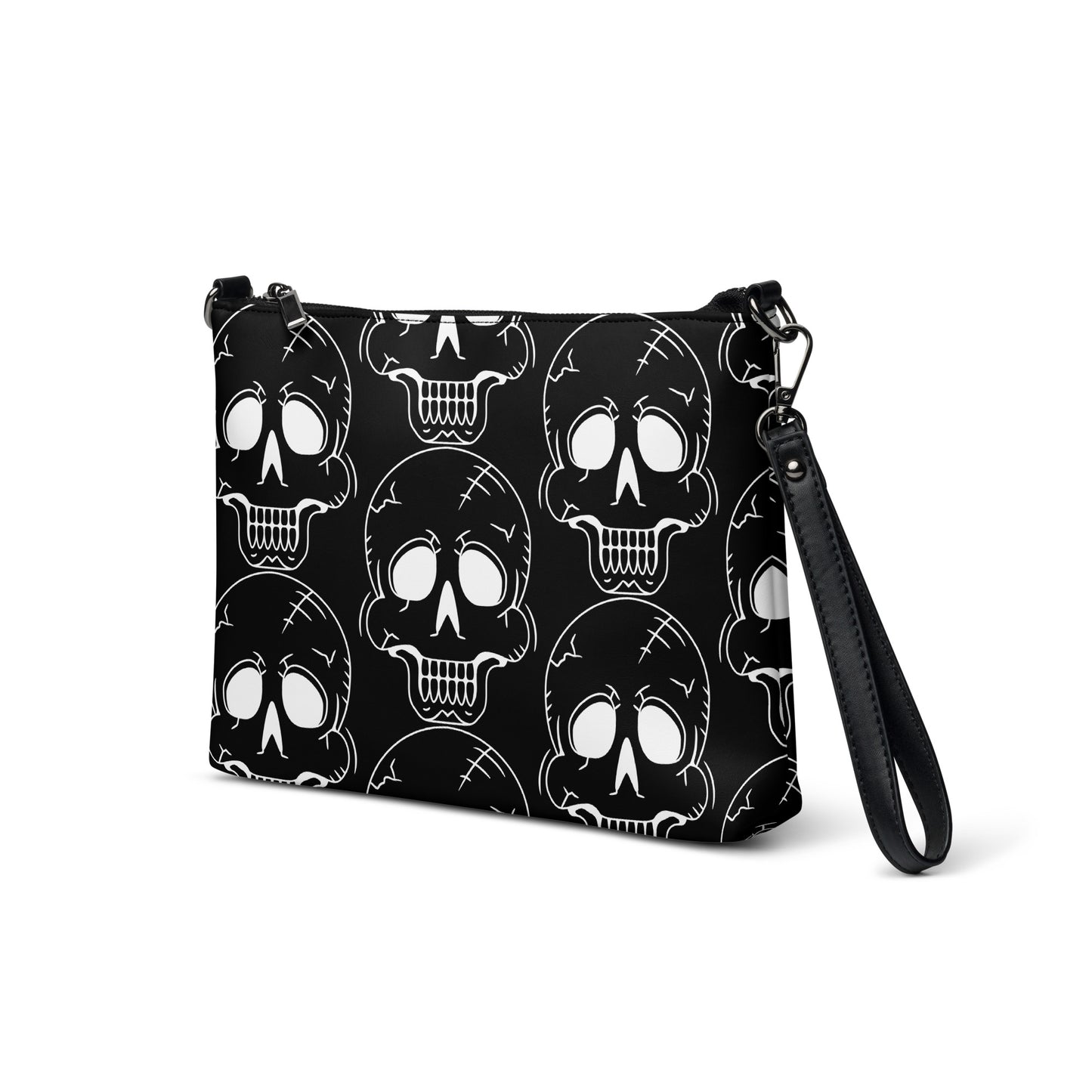 LAUGHING SKULL CROSSBODY BAG