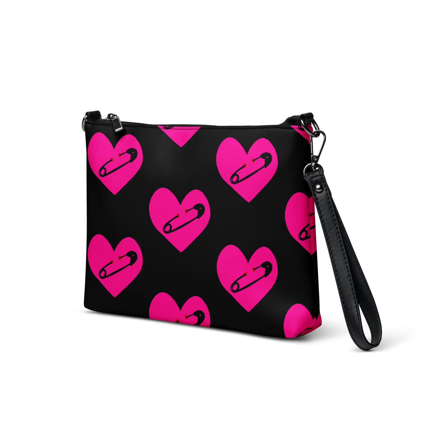 PINNED HEART B CROSSBODY BAG