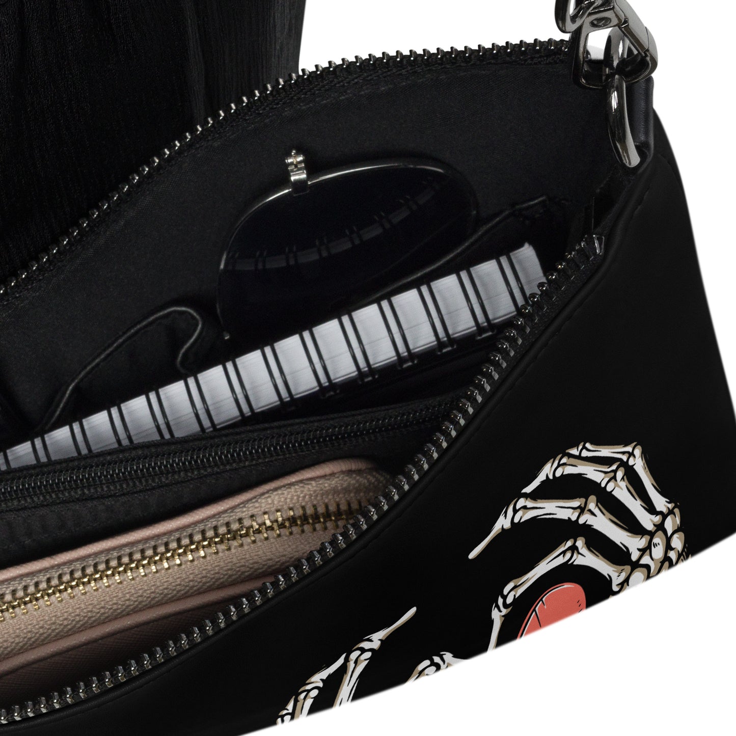 SKATEBOARD HEART CROSSBODY BAG