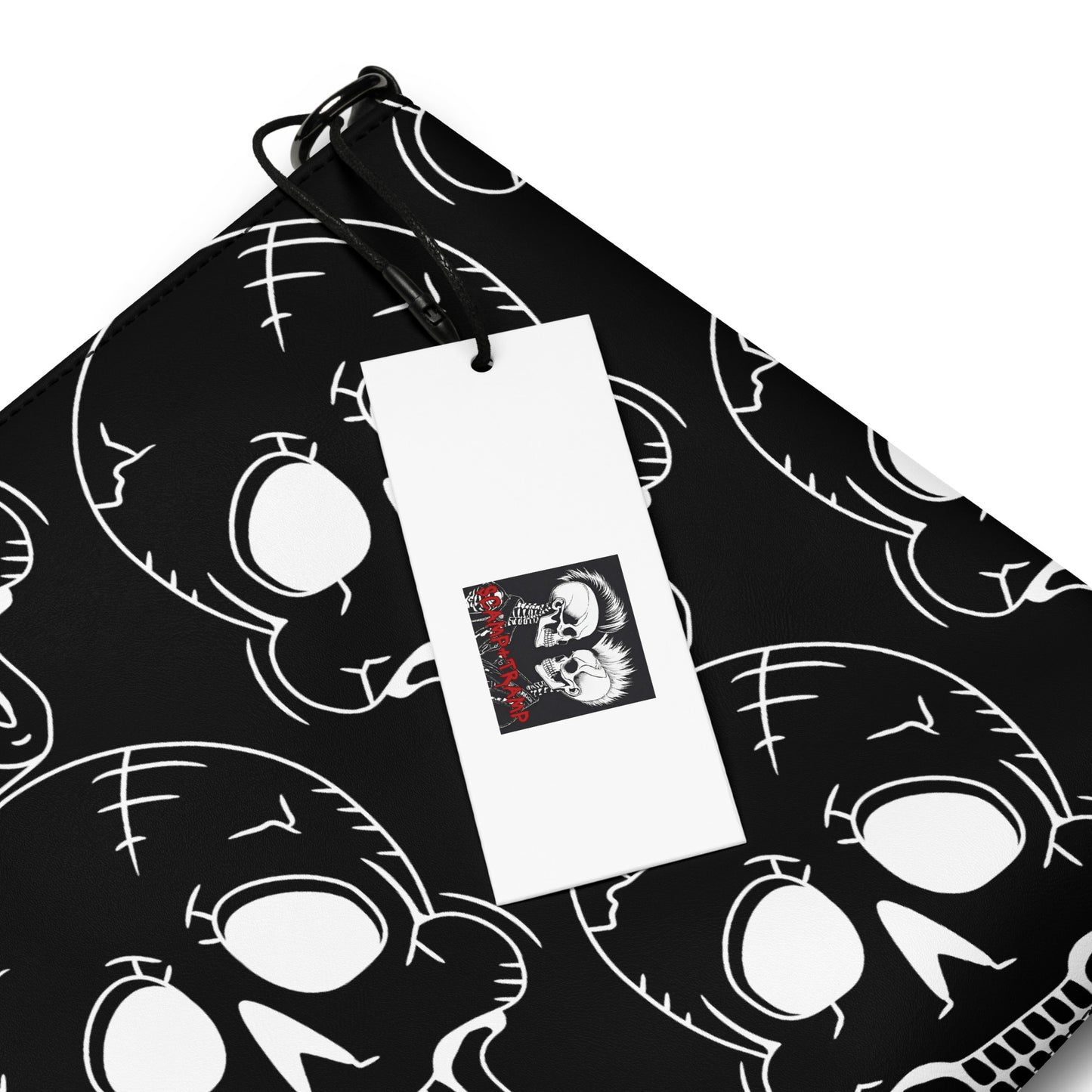LAUGHING SKULL CROSSBODY BAG