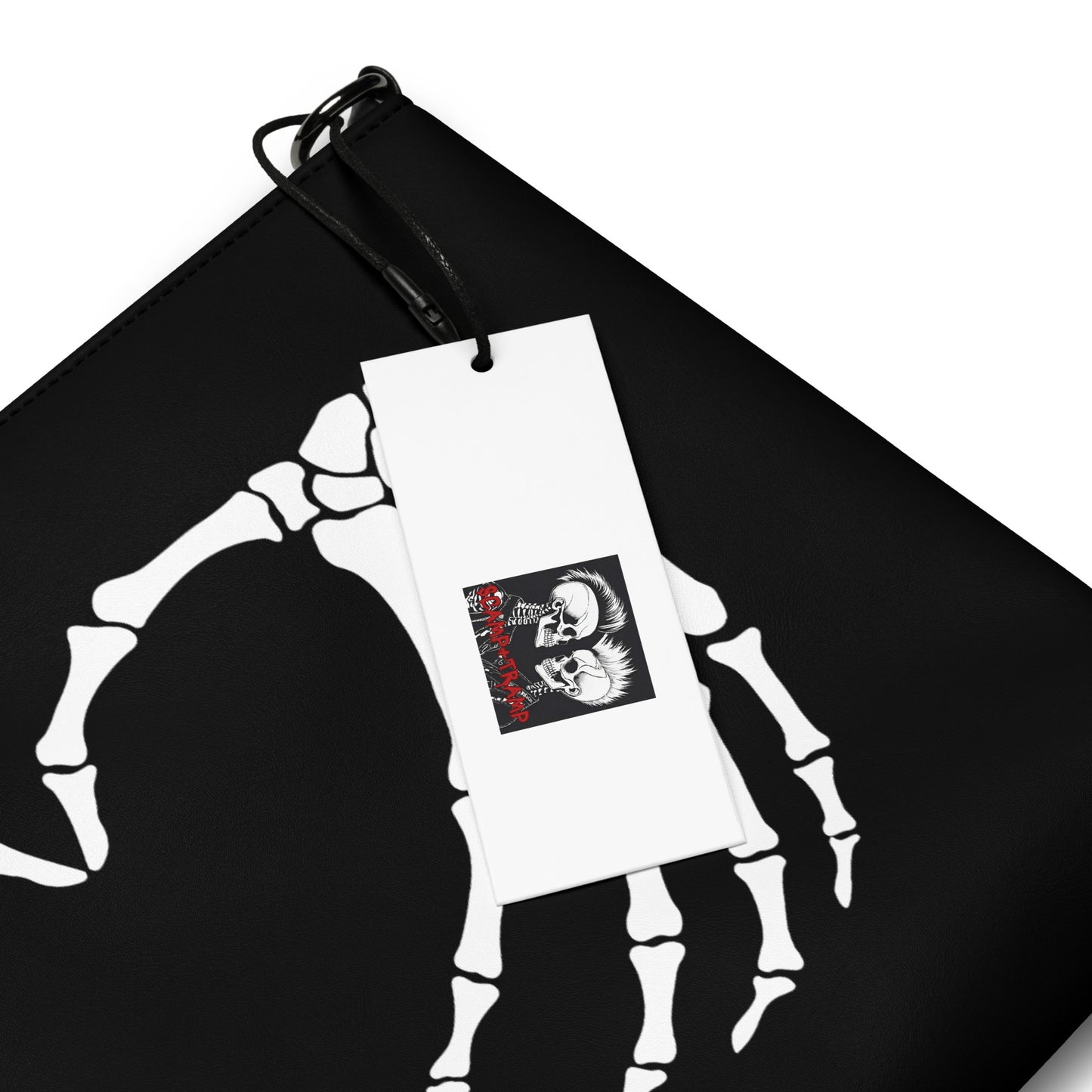 SKELETON HANDS HEART CROSSBODY BAG