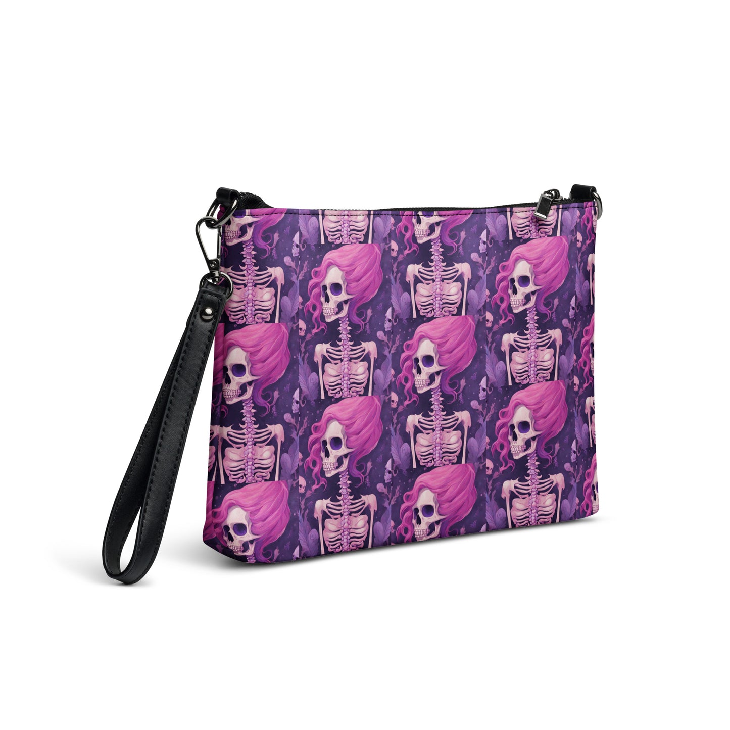 BENNET'S PINK SKELETON CROSSBODY BAG