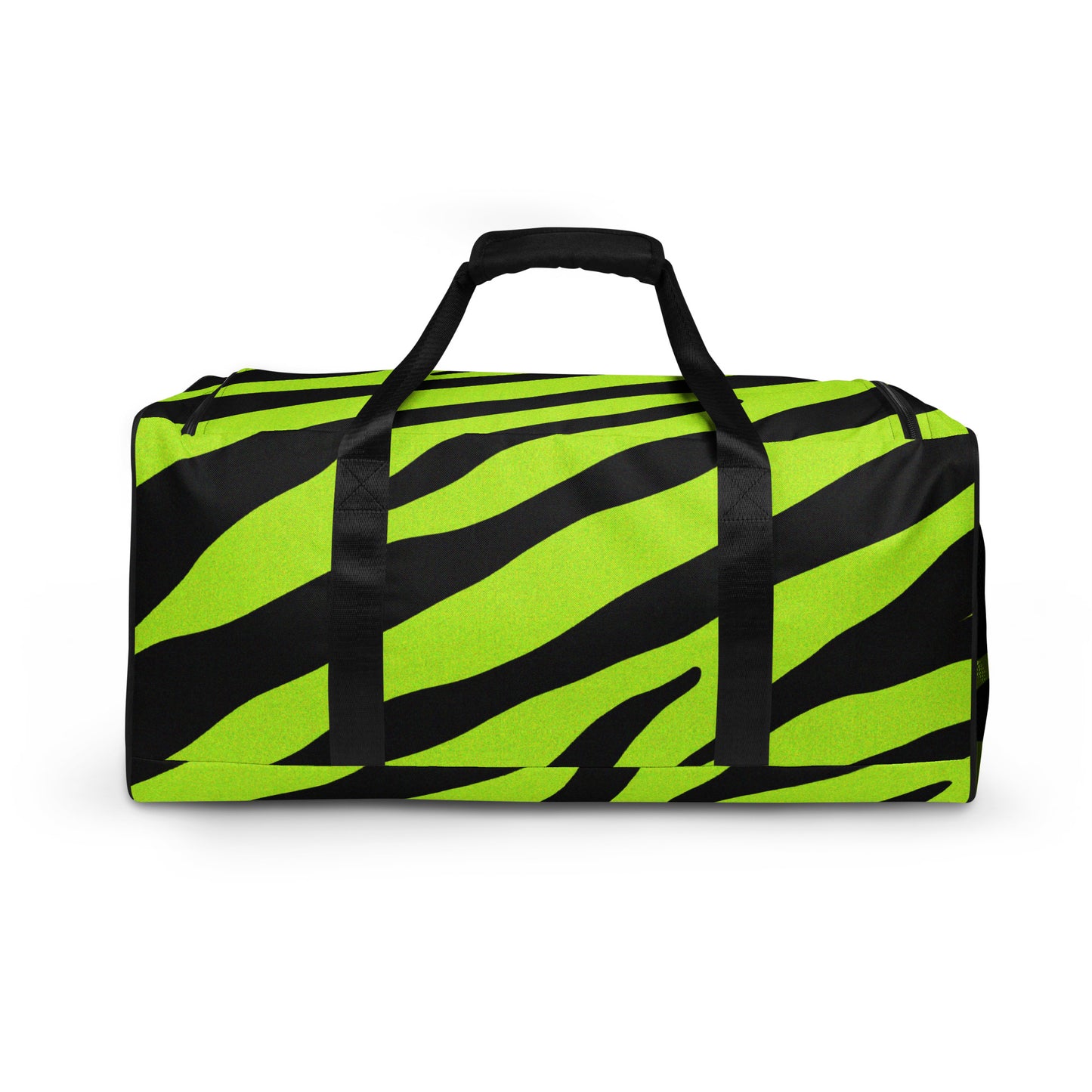 YELLOW ZEBRA LARGE DUFFEL BAG