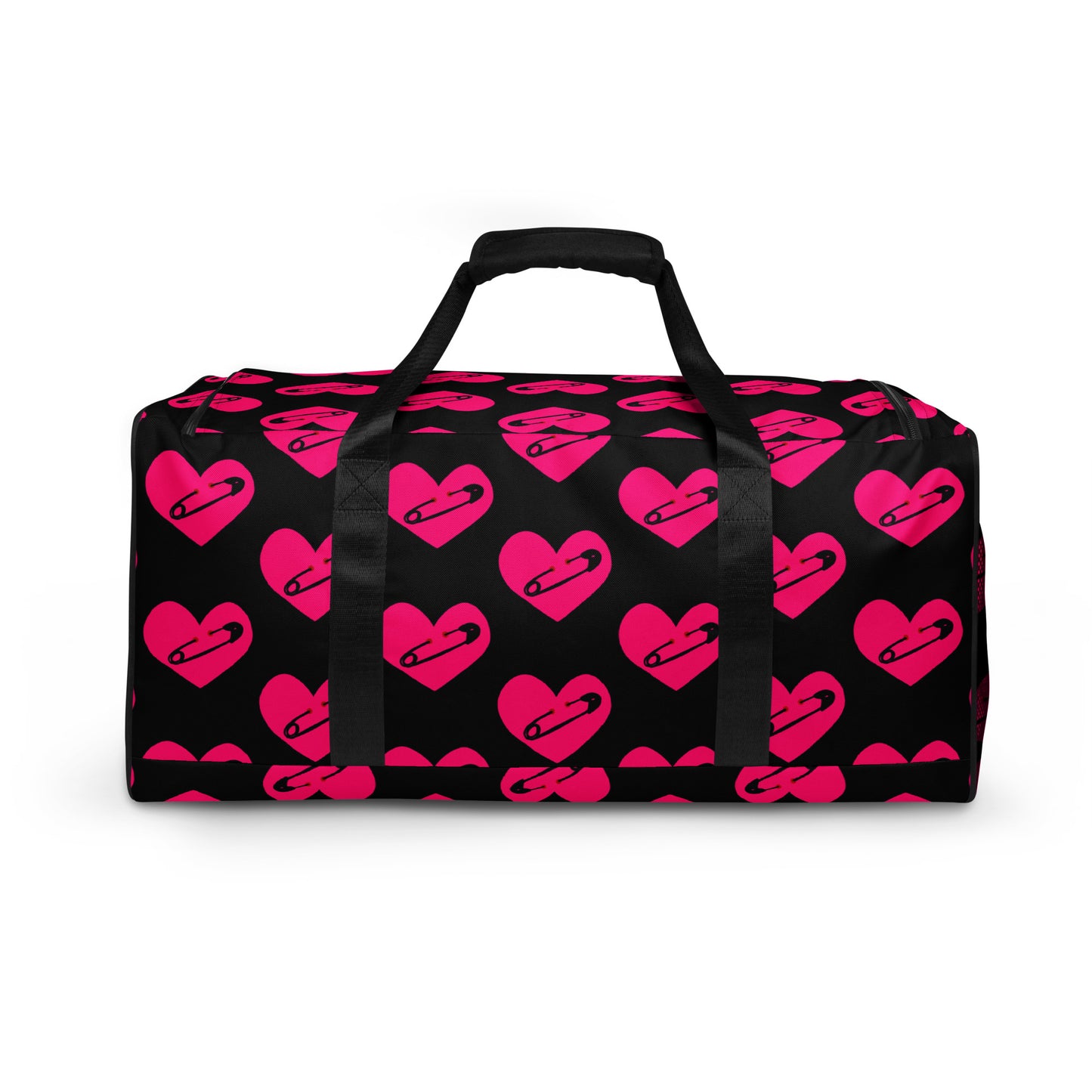 PINNED HEART DUFFEL BAG