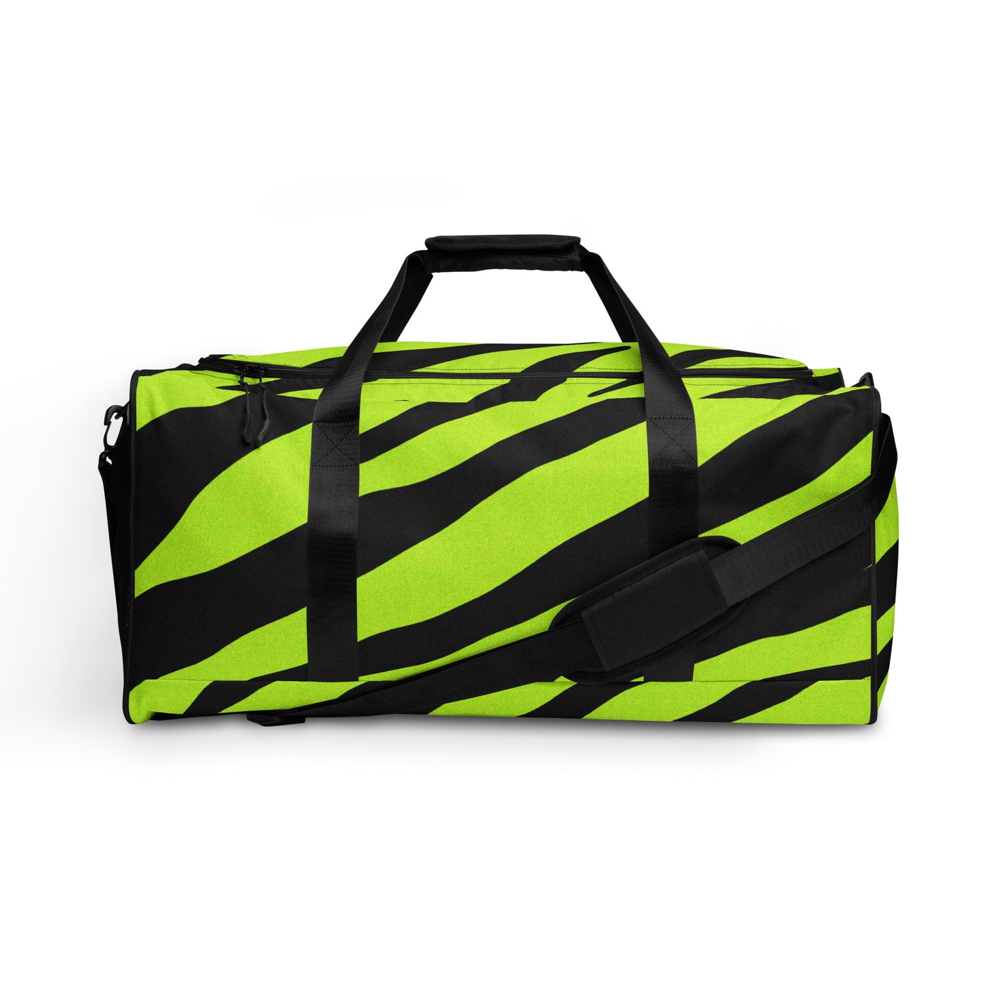 YELLOW ZEBRA LARGE DUFFEL BAG