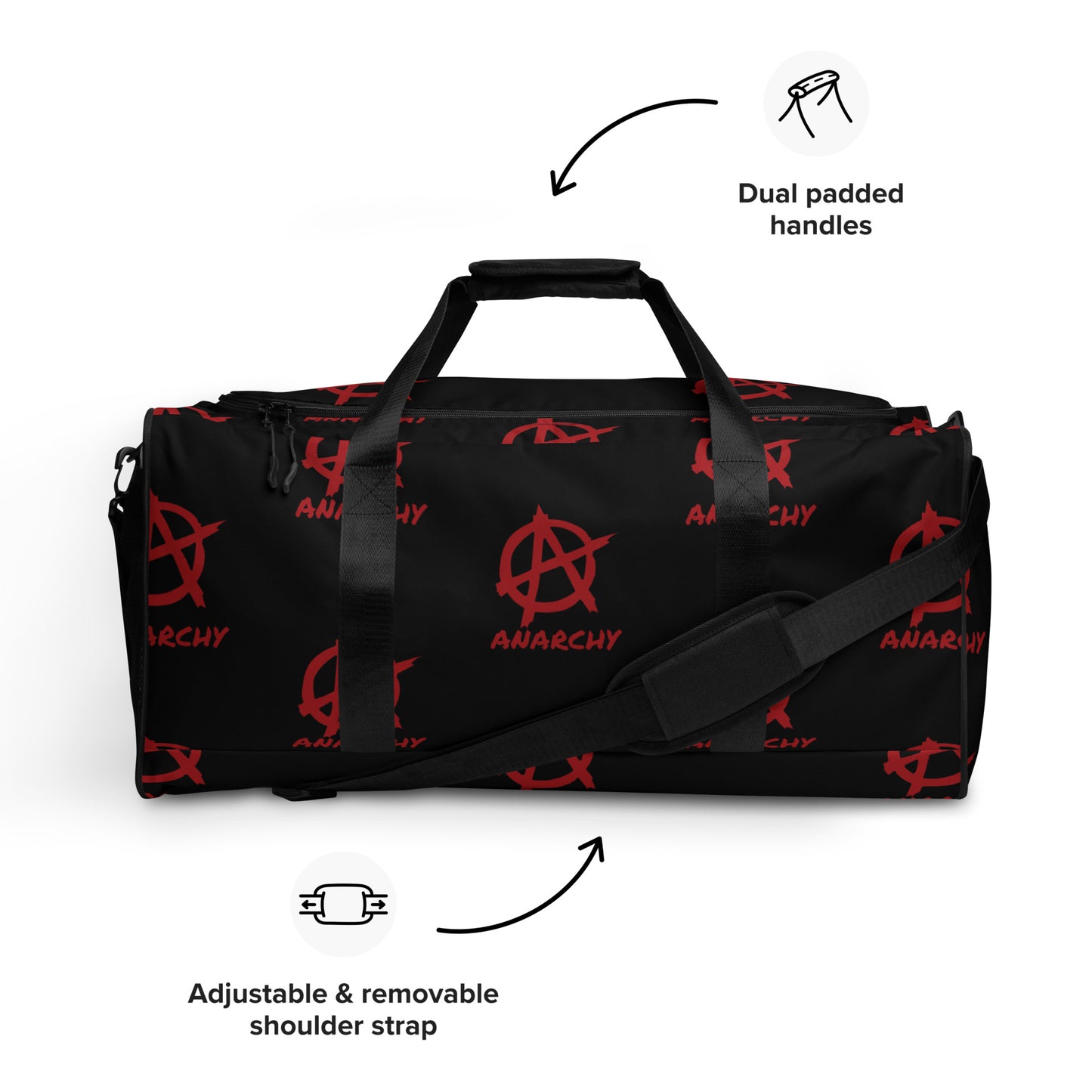 ANARCHY LARGE DUFFEL BAG
