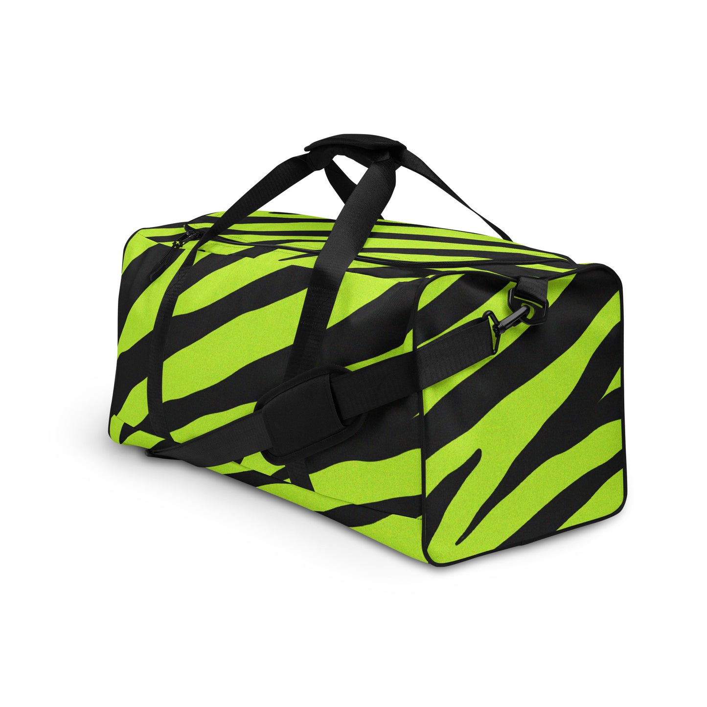 YELLOW ZEBRA LARGE DUFFEL BAG