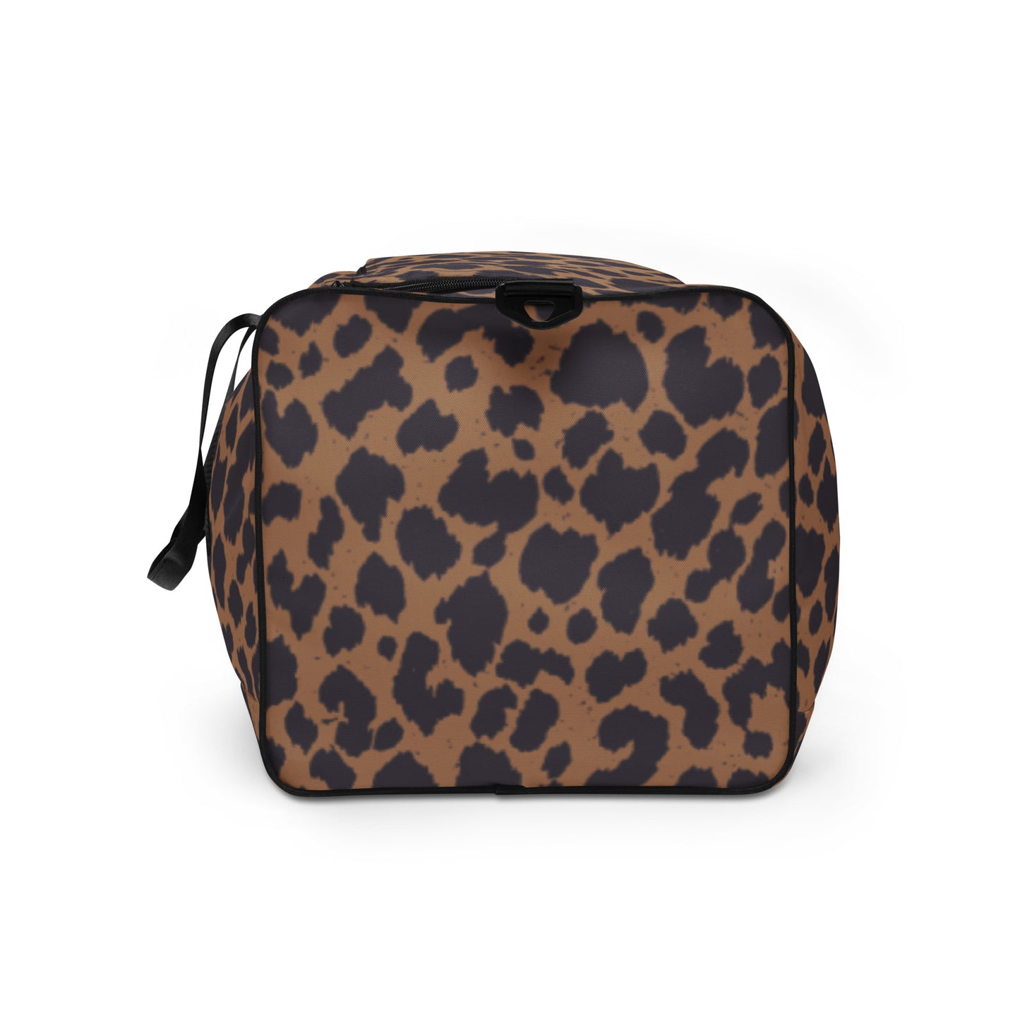 LEOPARD PRINT LARGE DUFFEL BAG