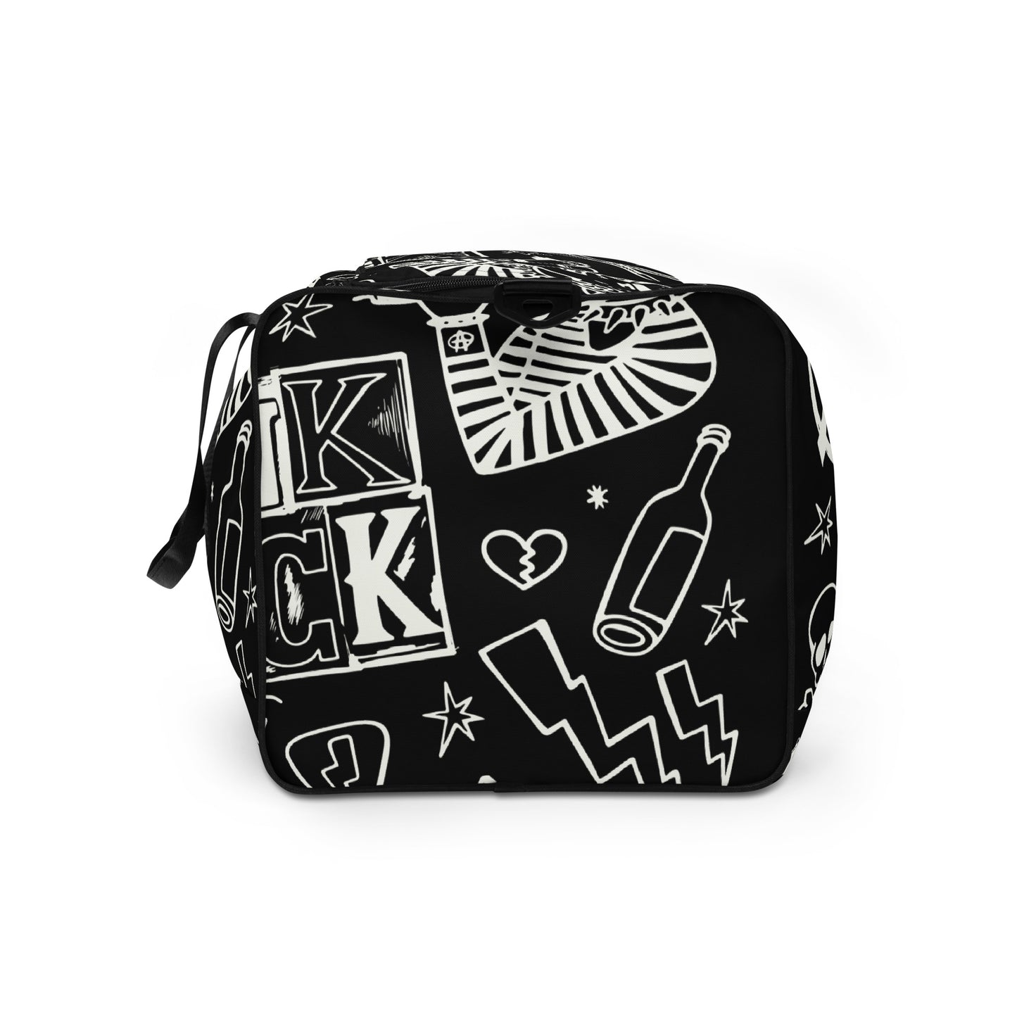 PUNK'S NOT DEAD LARGE DUFFEL BAG