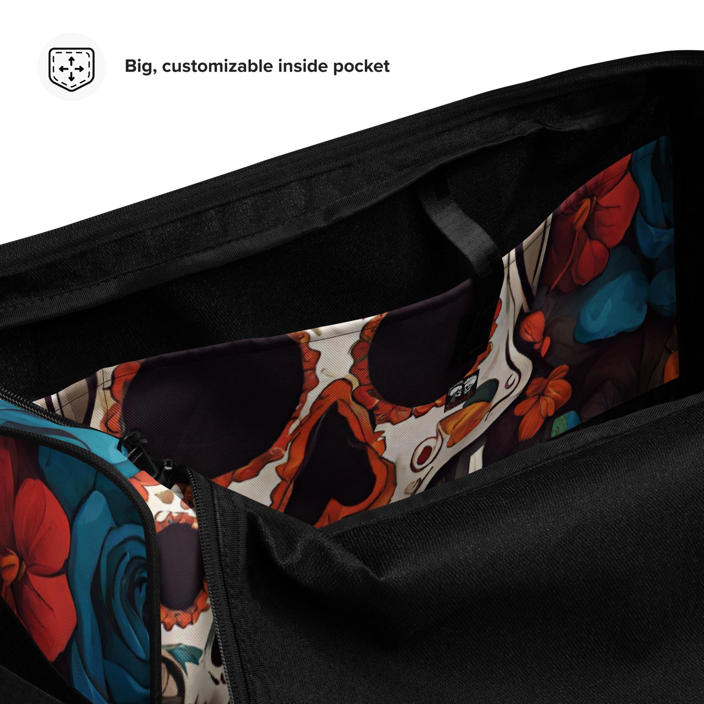 DIA DE LOS MUERTOS LARGE DUFFEL BAGS