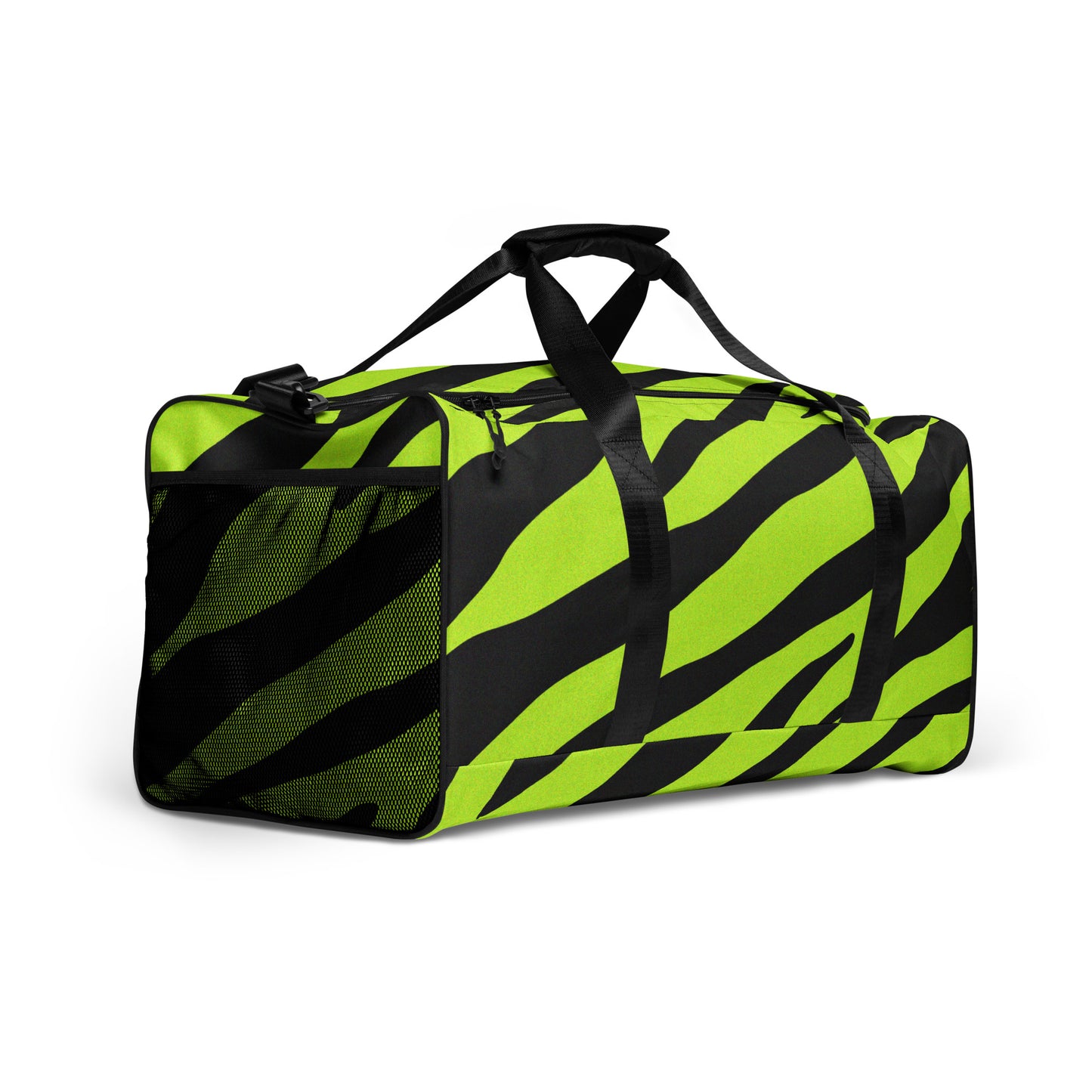 YELLOW ZEBRA LARGE DUFFEL BAG