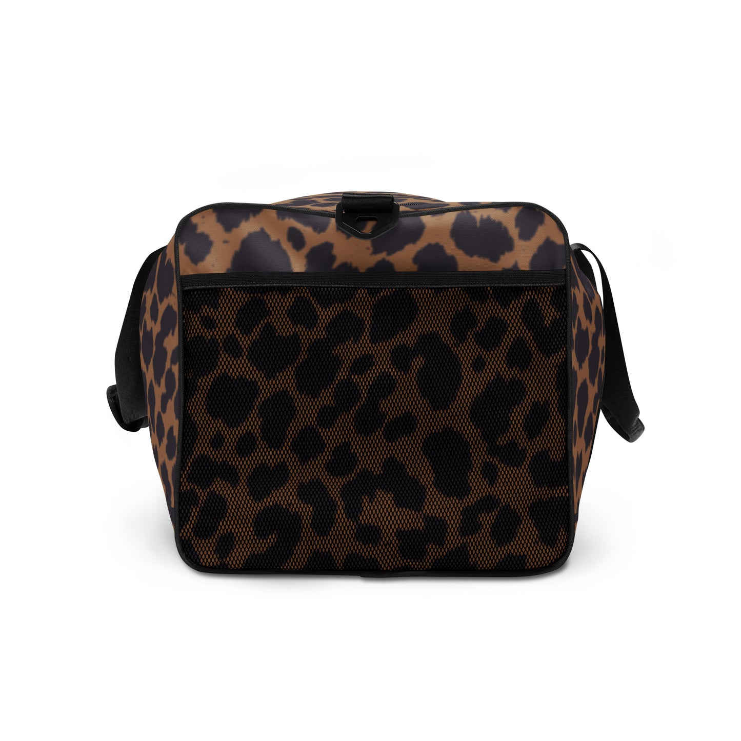 LEOPARD PRINT LARGE DUFFEL BAG