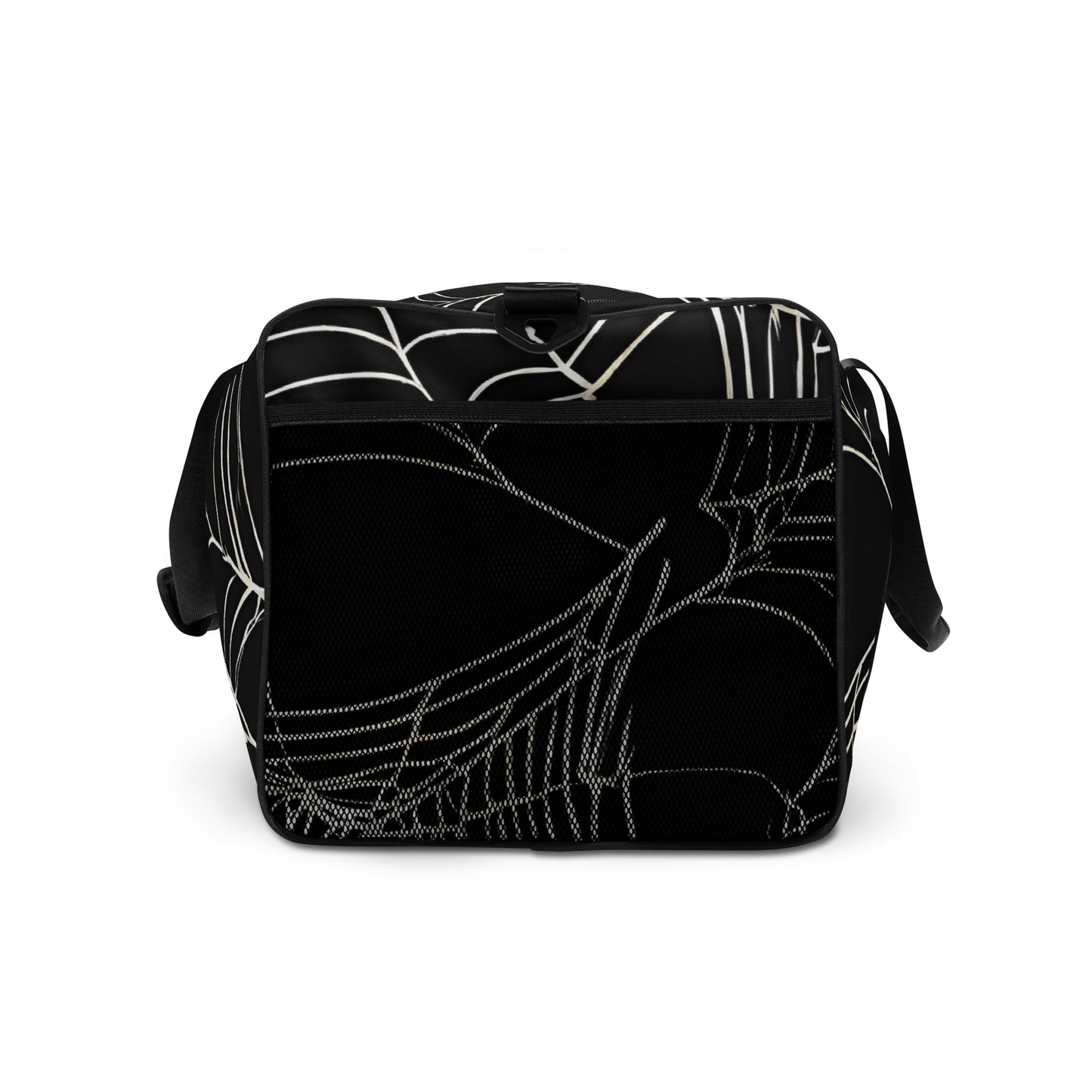 WEB OF LIES LARGE DUFFEL BAG