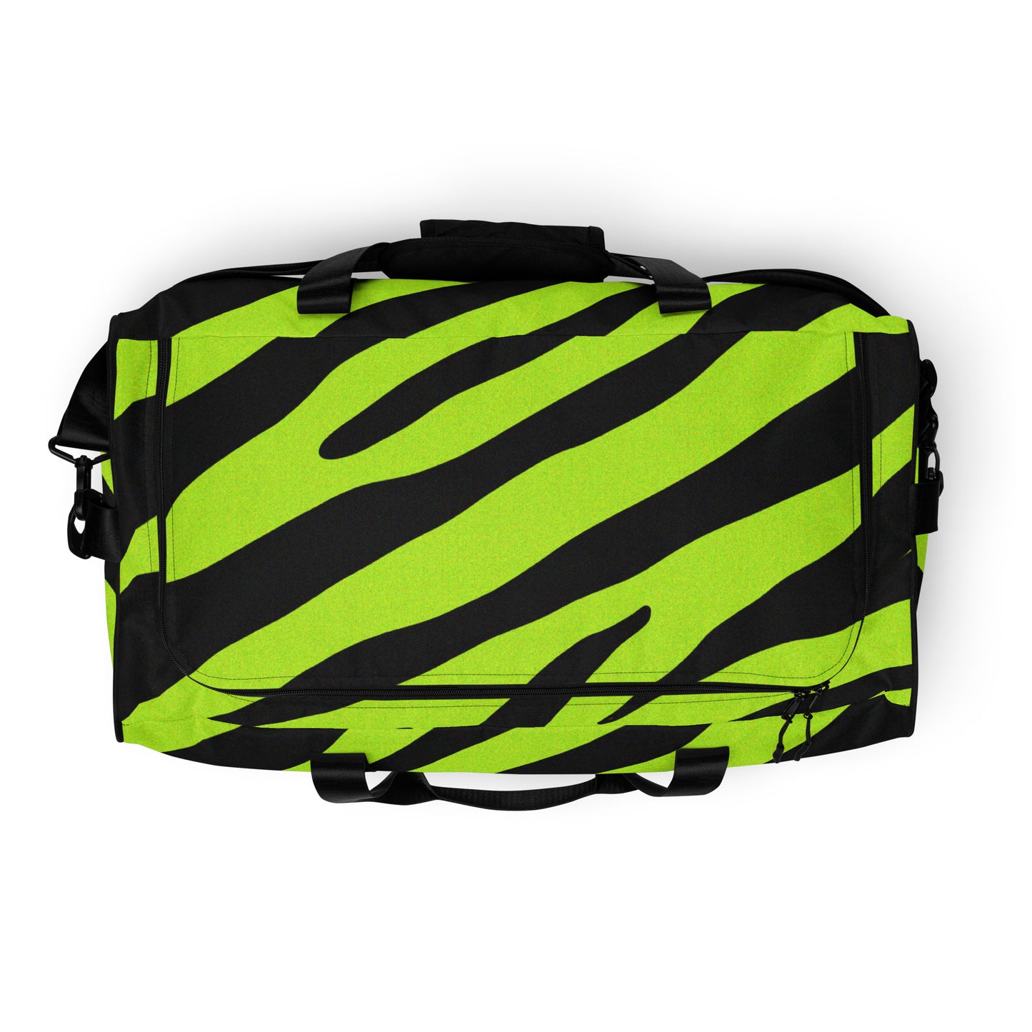 YELLOW ZEBRA LARGE DUFFEL BAG
