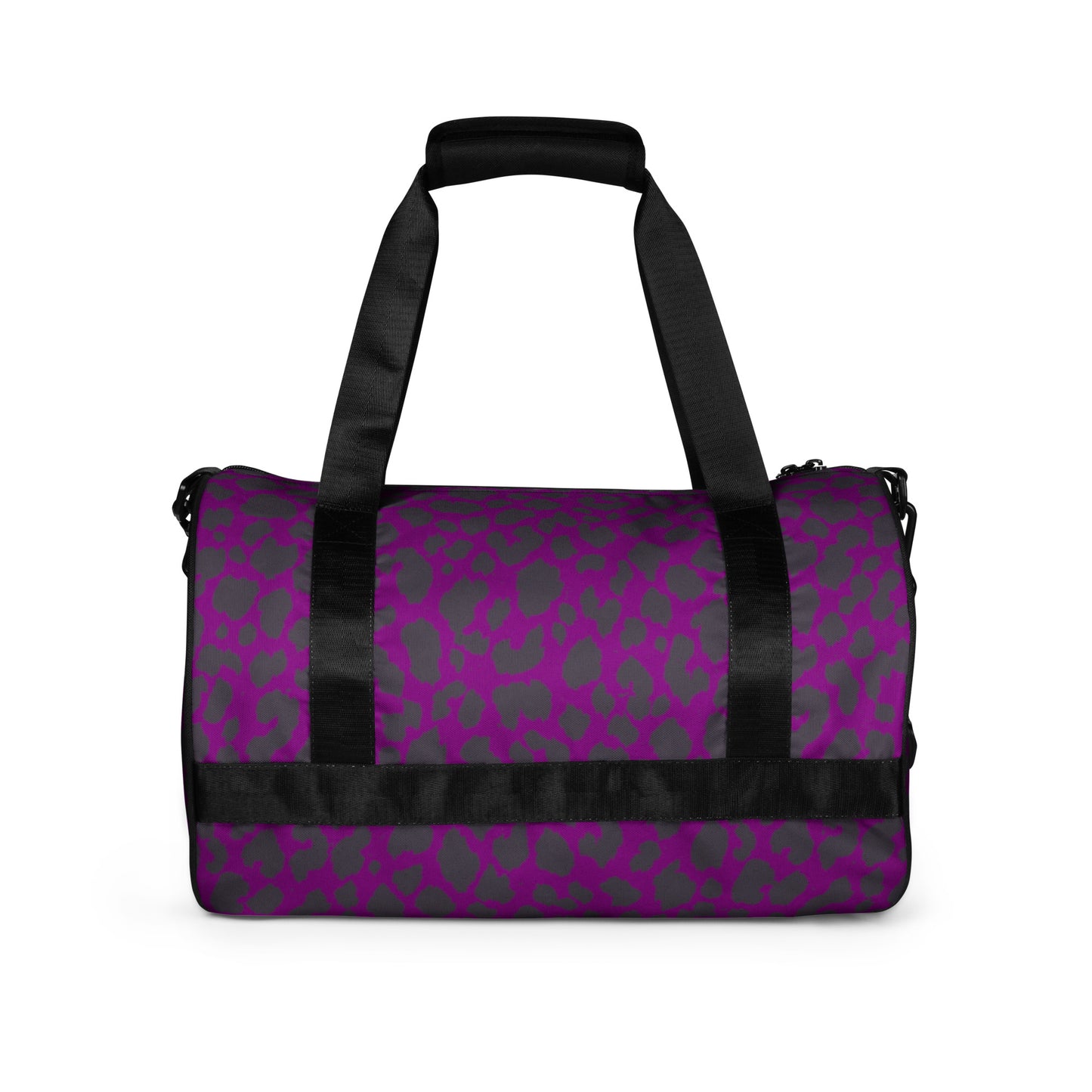 PURPLE LEOPARD GYM BAG