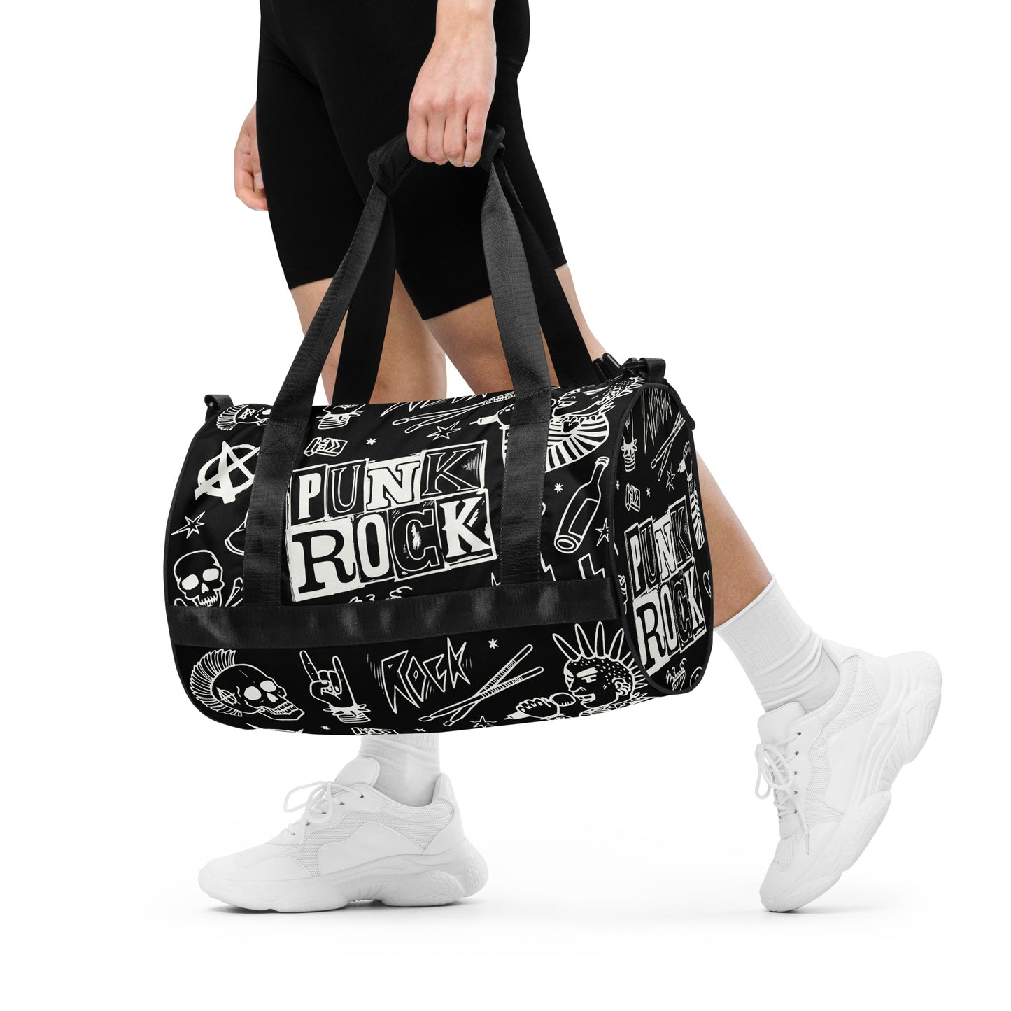 PUNK'S NOT DEAD GYM BAG