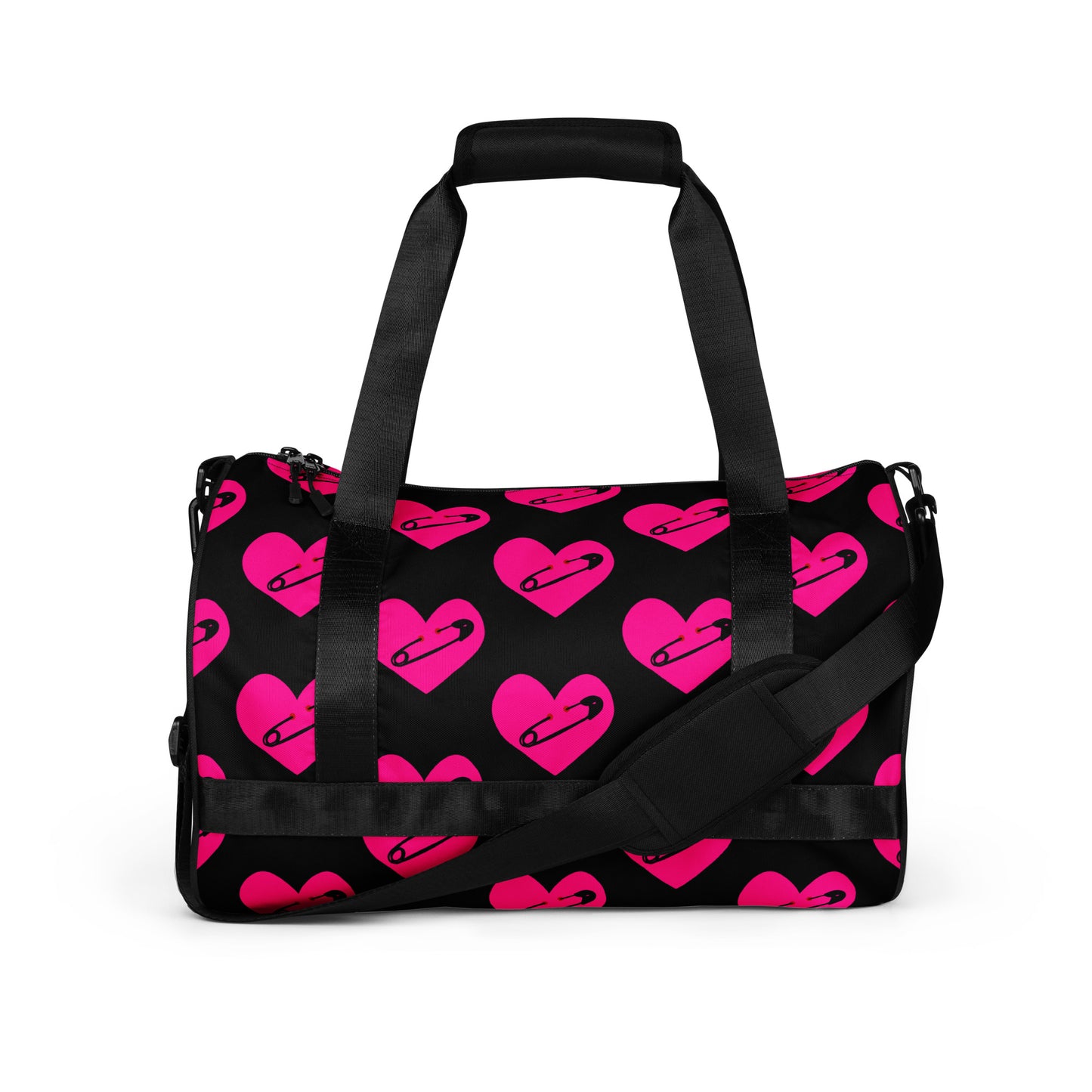 PINNED HEART GYM BAG