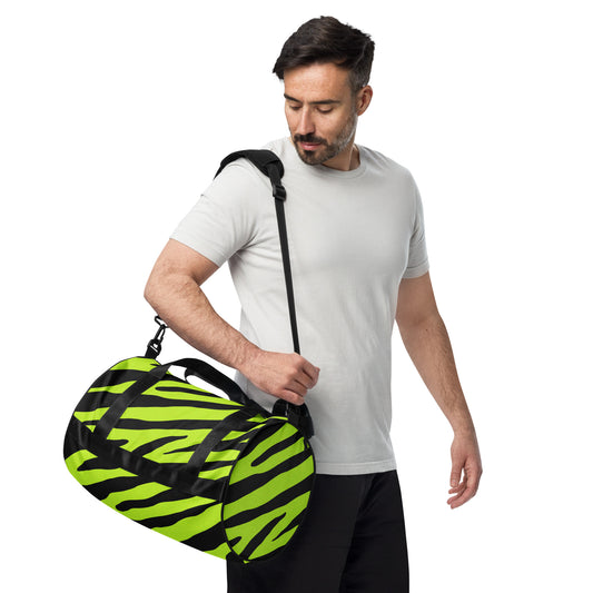 YELLOW ZEBRA GYM BAG