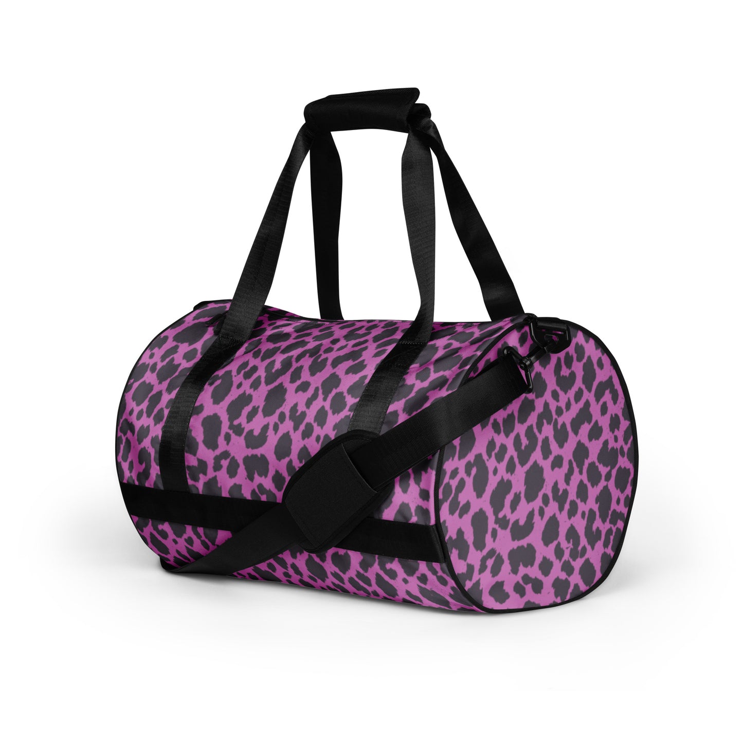PINK LEOPARD GYM BAG