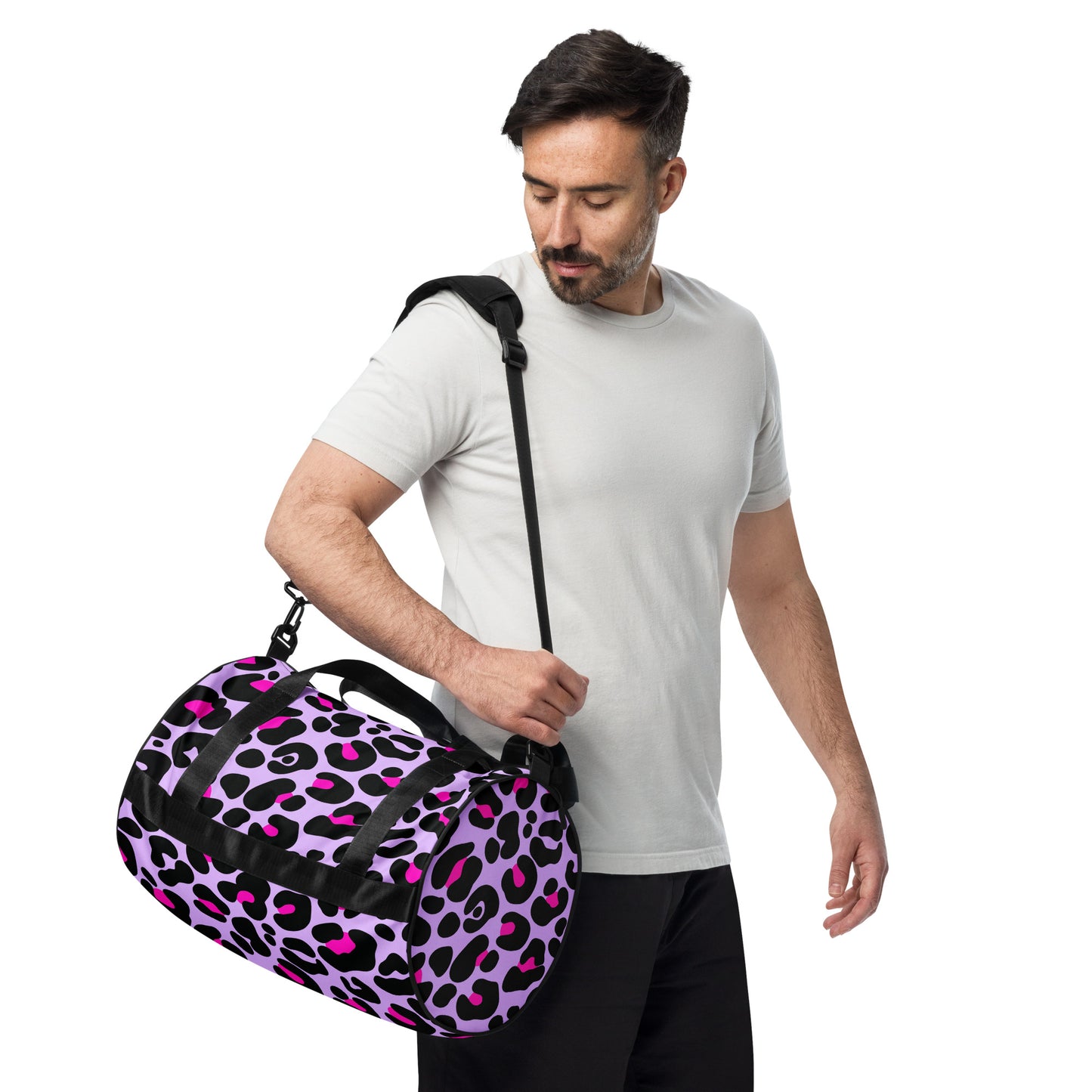 PINK & PURPLE GYM BAG