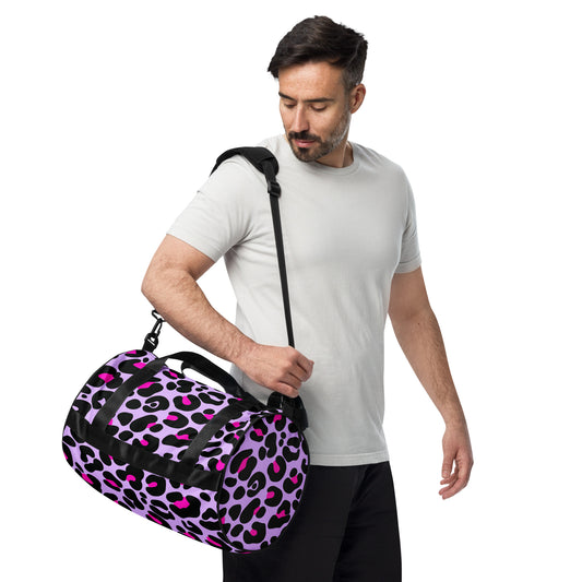 PINK & PURPLE GYM BAG