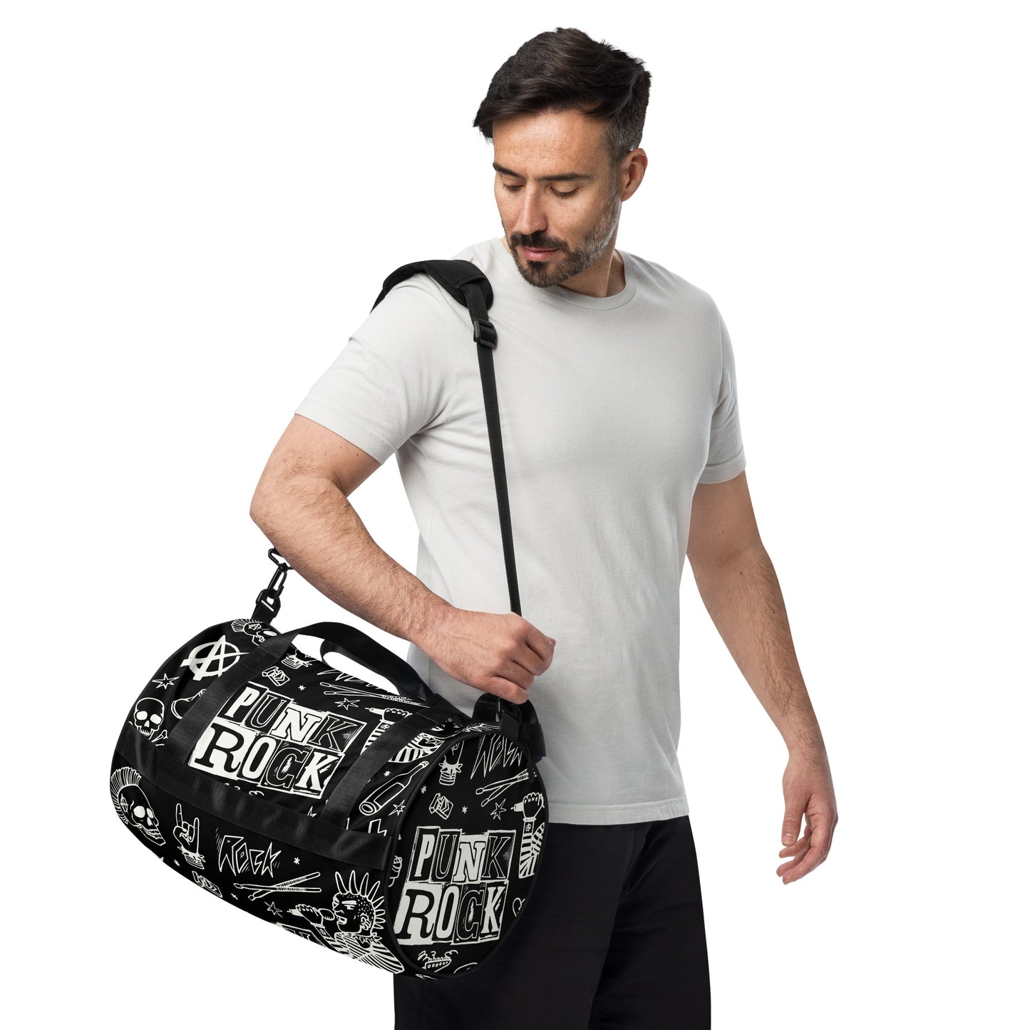 PUNK'S NOT DEAD GYM BAG