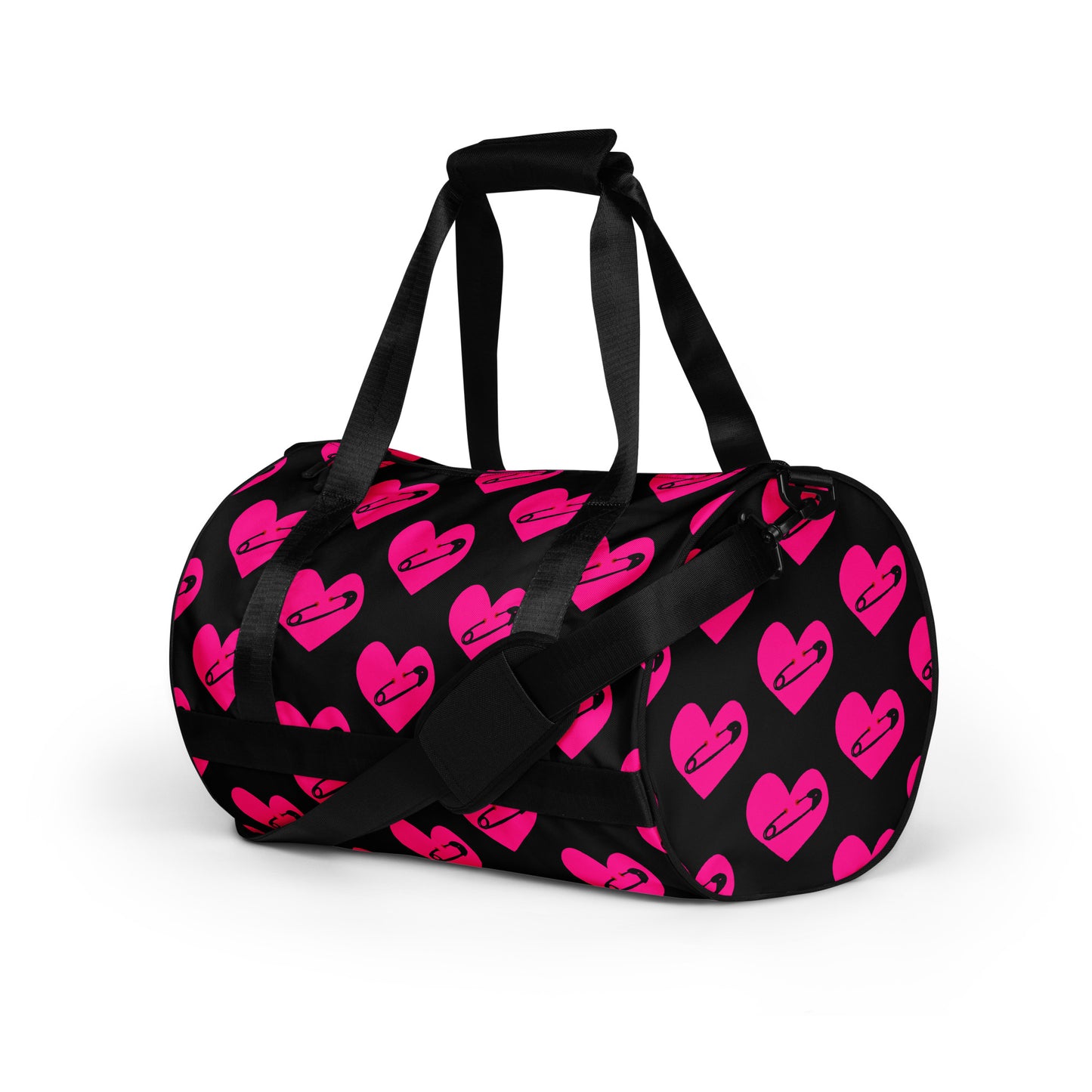 PINNED HEART GYM BAG