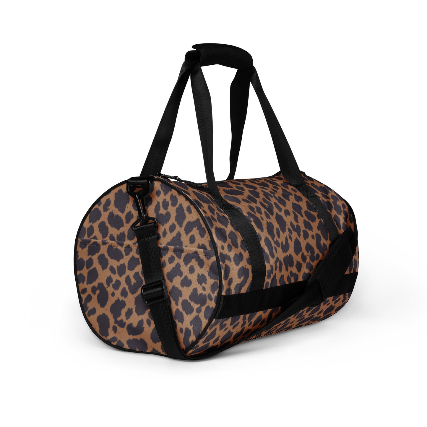 LEOPARD PRINT GYM BAG